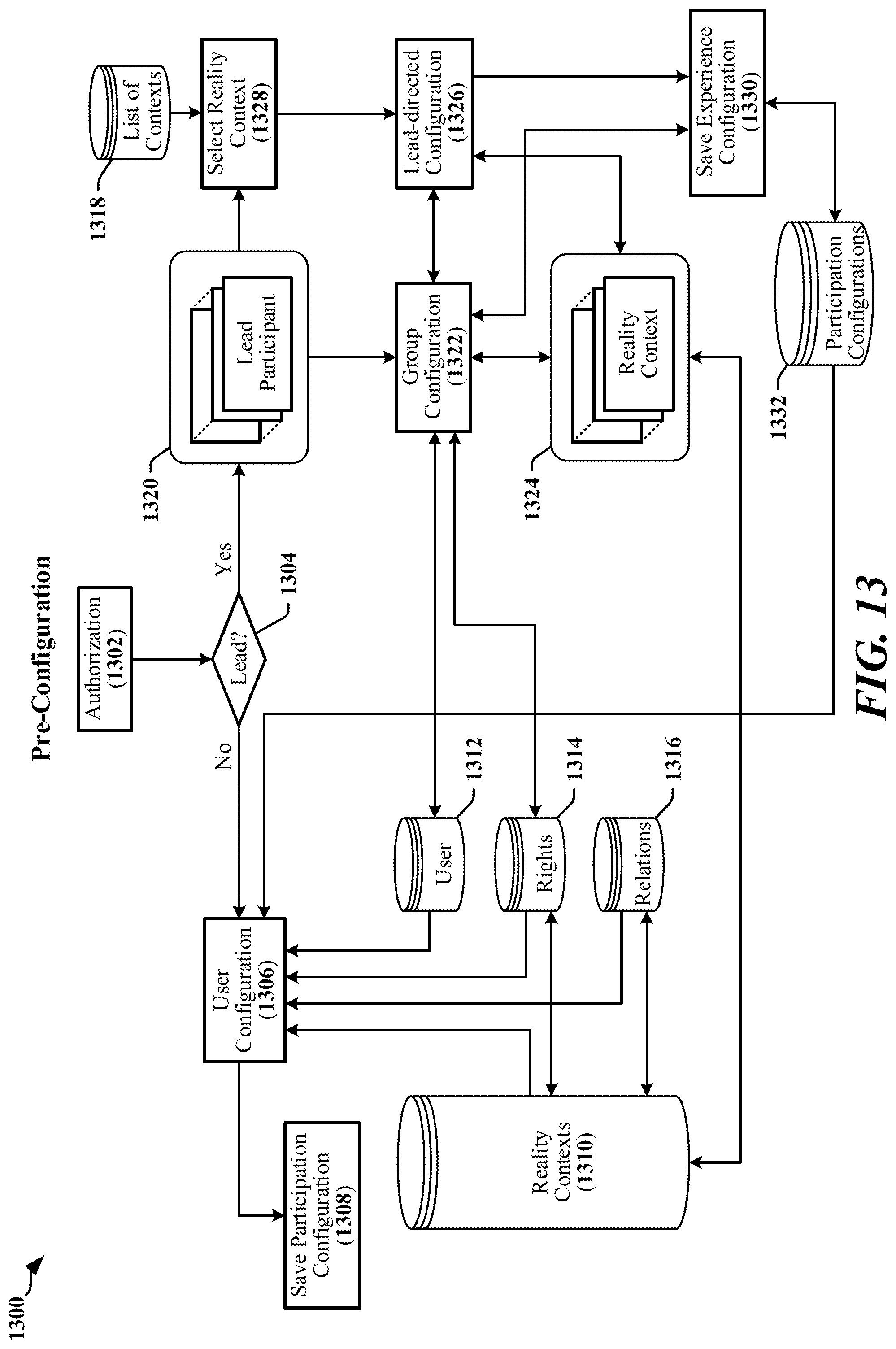 Patent US12322301 Figure 13 – Virtual, augmented and extended reality system
