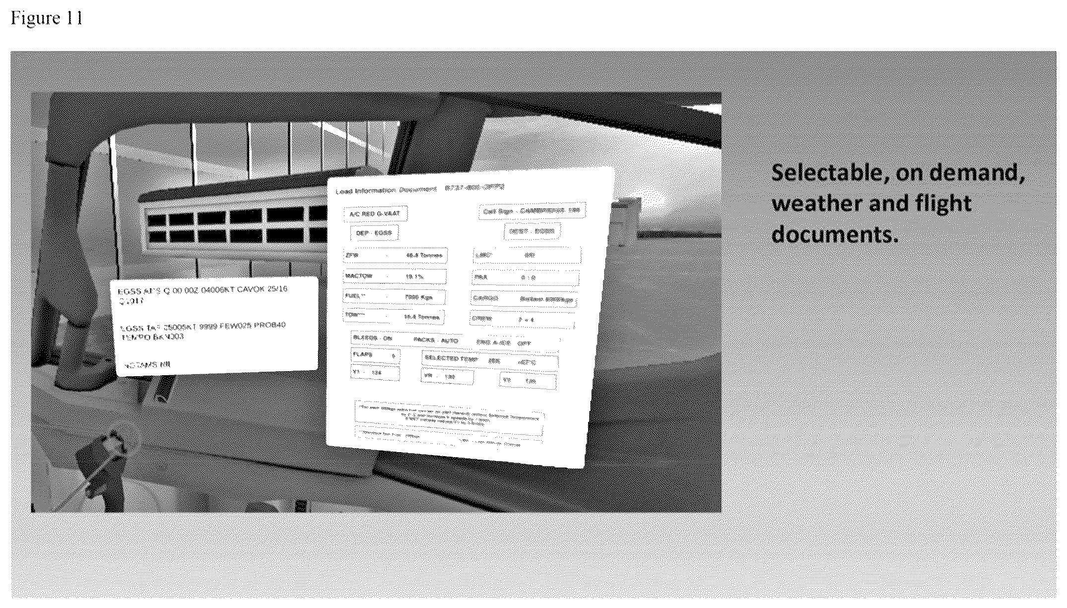 Patent US12322303 Figure 11 – Aircraft training aid systems and processes