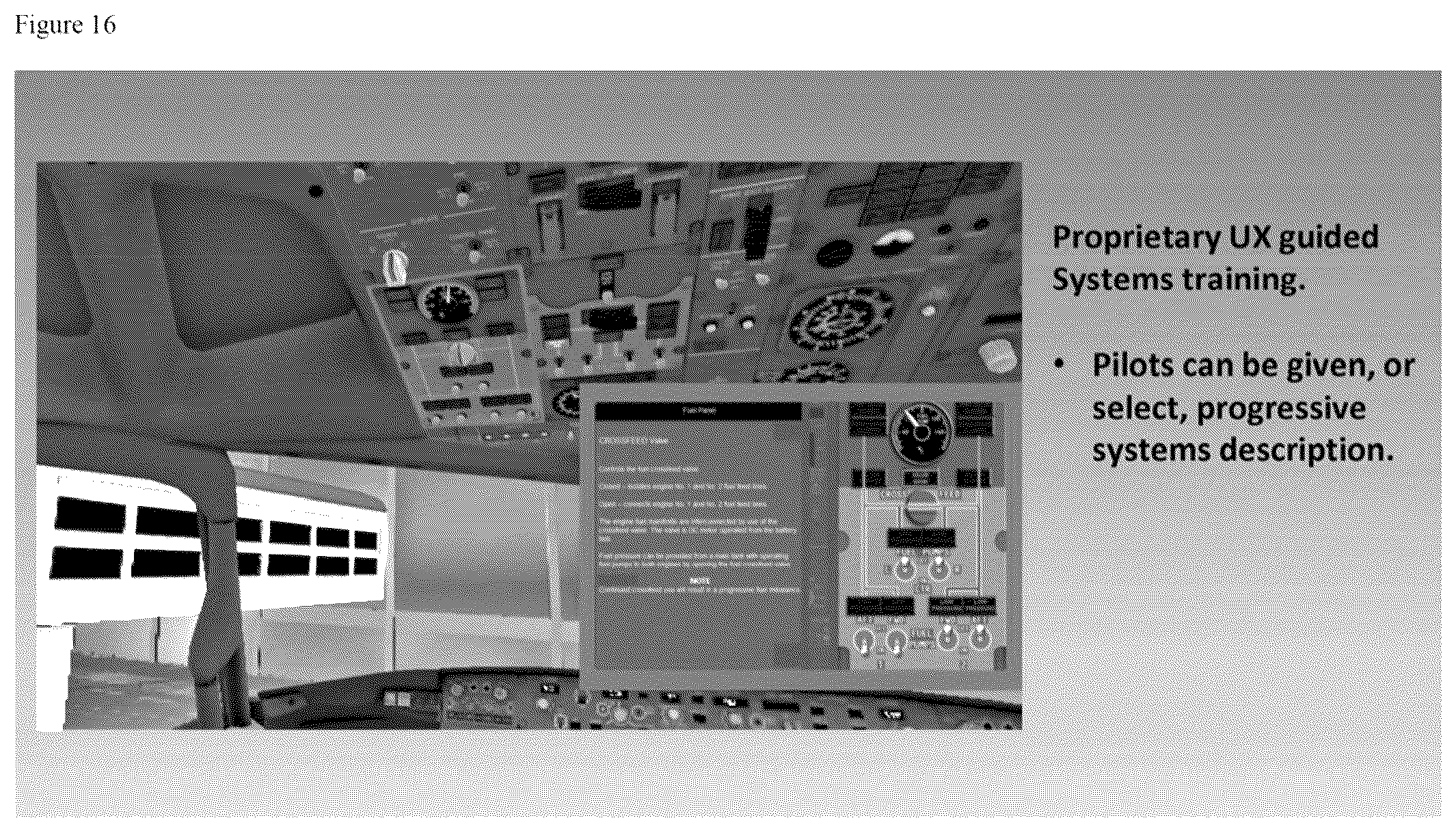 Patent US12322303 Figure 16 – Aircraft training aid systems and processes