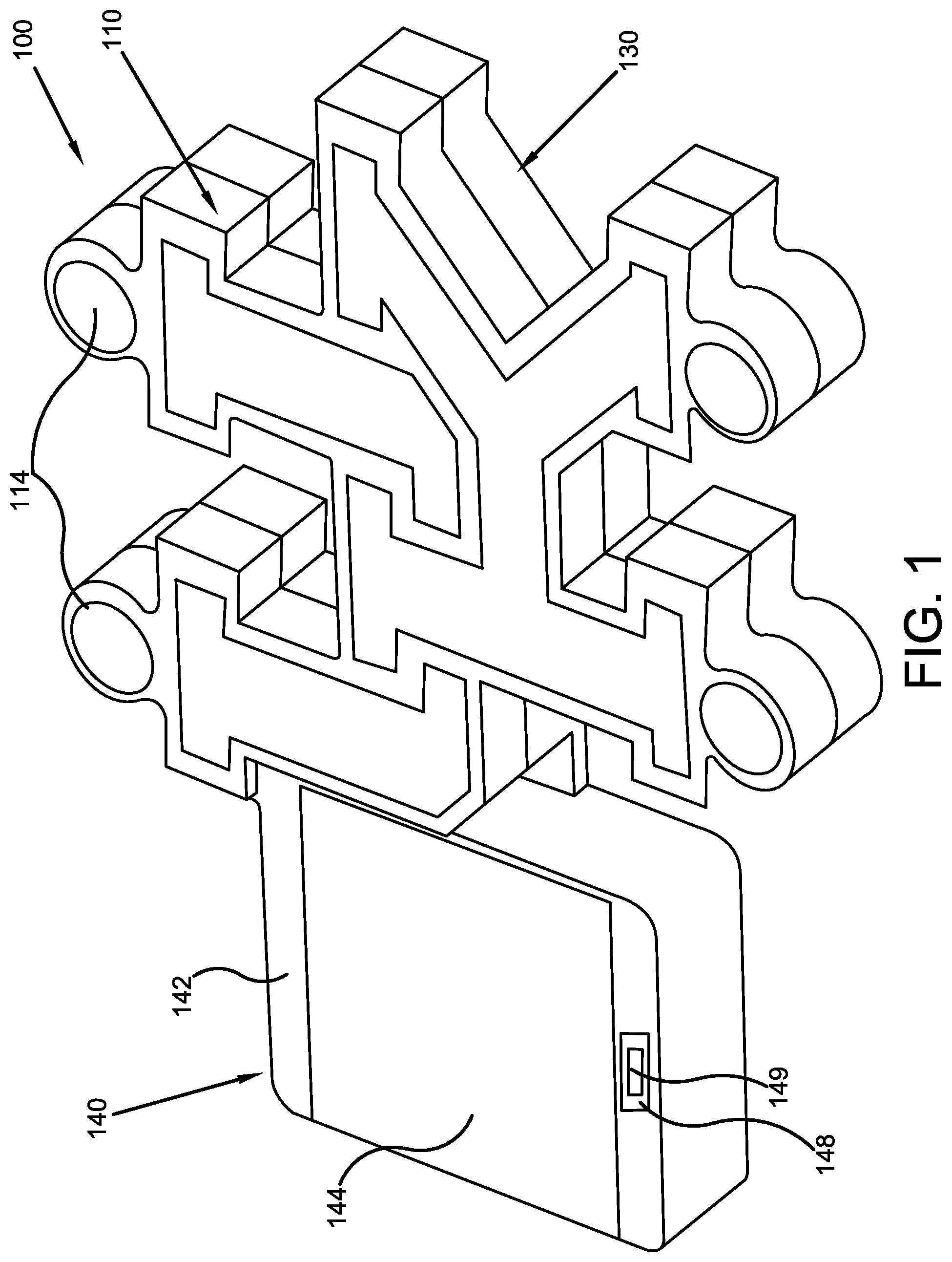 Patent US12322304 Figure 1 – Illuminated vehicle display device