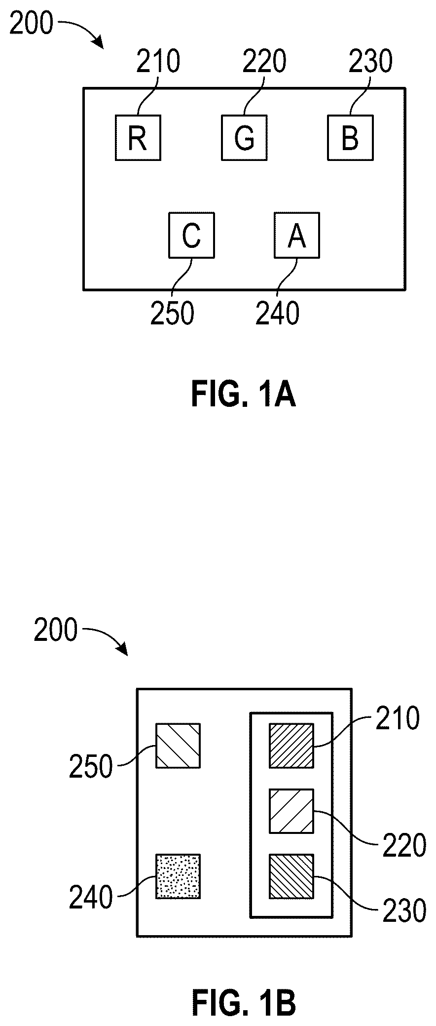 Patent US12322306 Figure 2 – RGBCA LED display modules and LED display tiles and LED video displays having the same