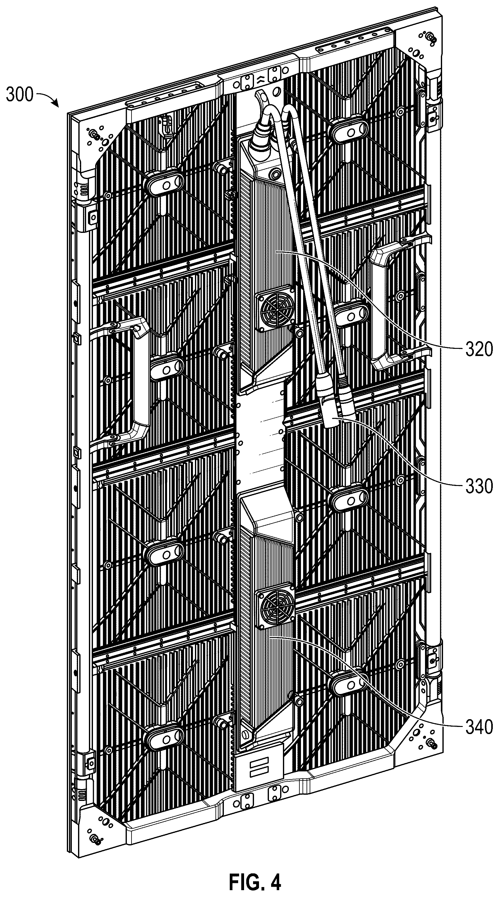 Patent US12322306 Figure 5 – RGBCA LED display modules and LED display tiles and LED video displays having the same