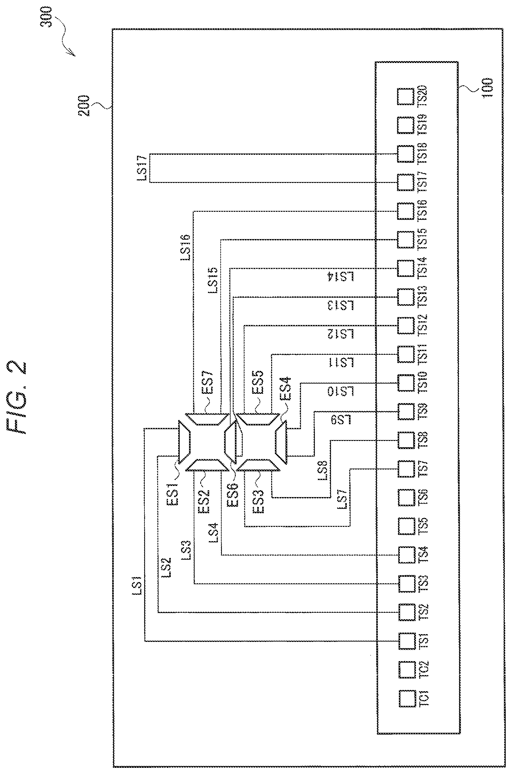 Patent US12322307 Figure 2 – Driver and electro-optical device