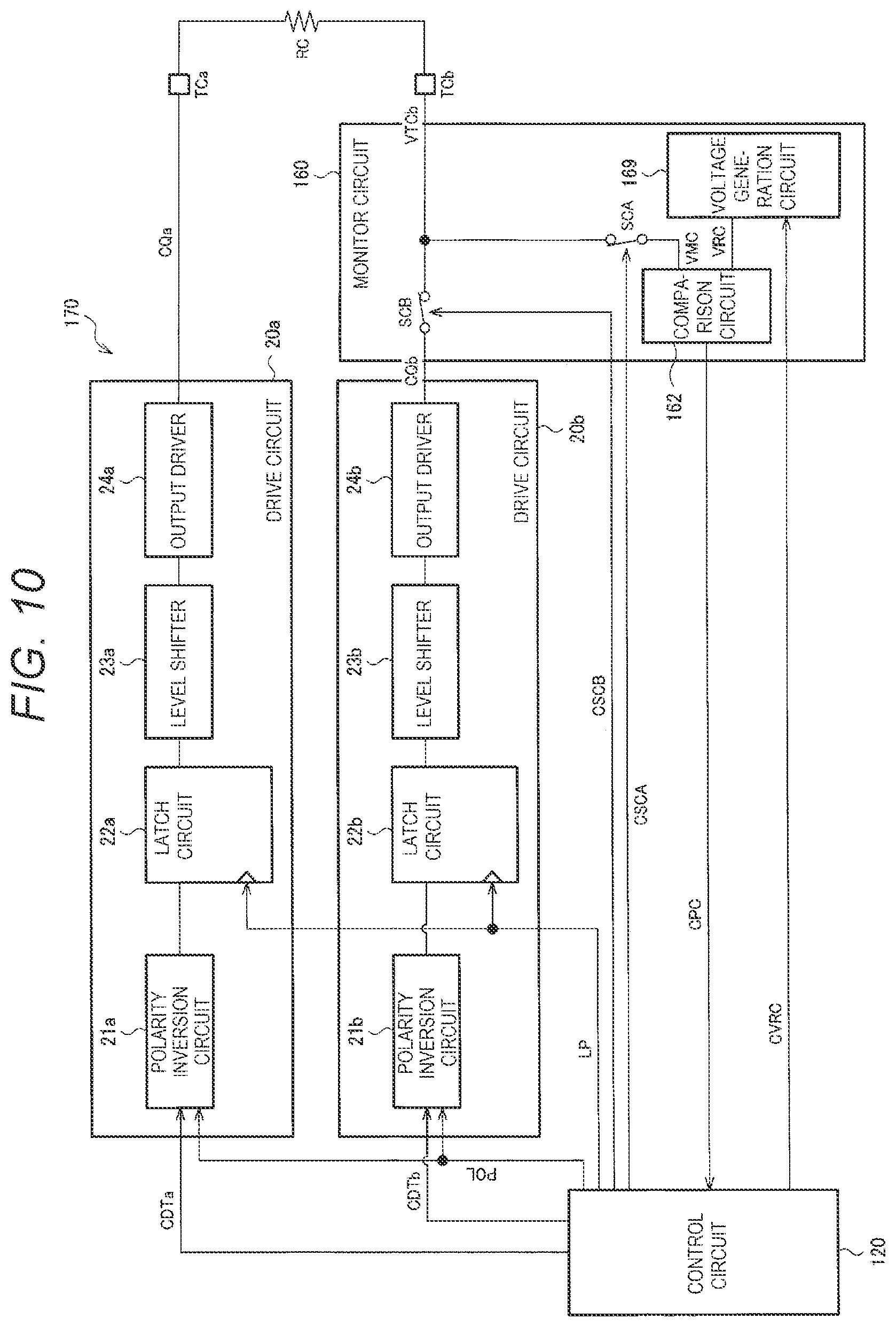 Patent US12322307 Figure 9 – Driver and electro-optical device
