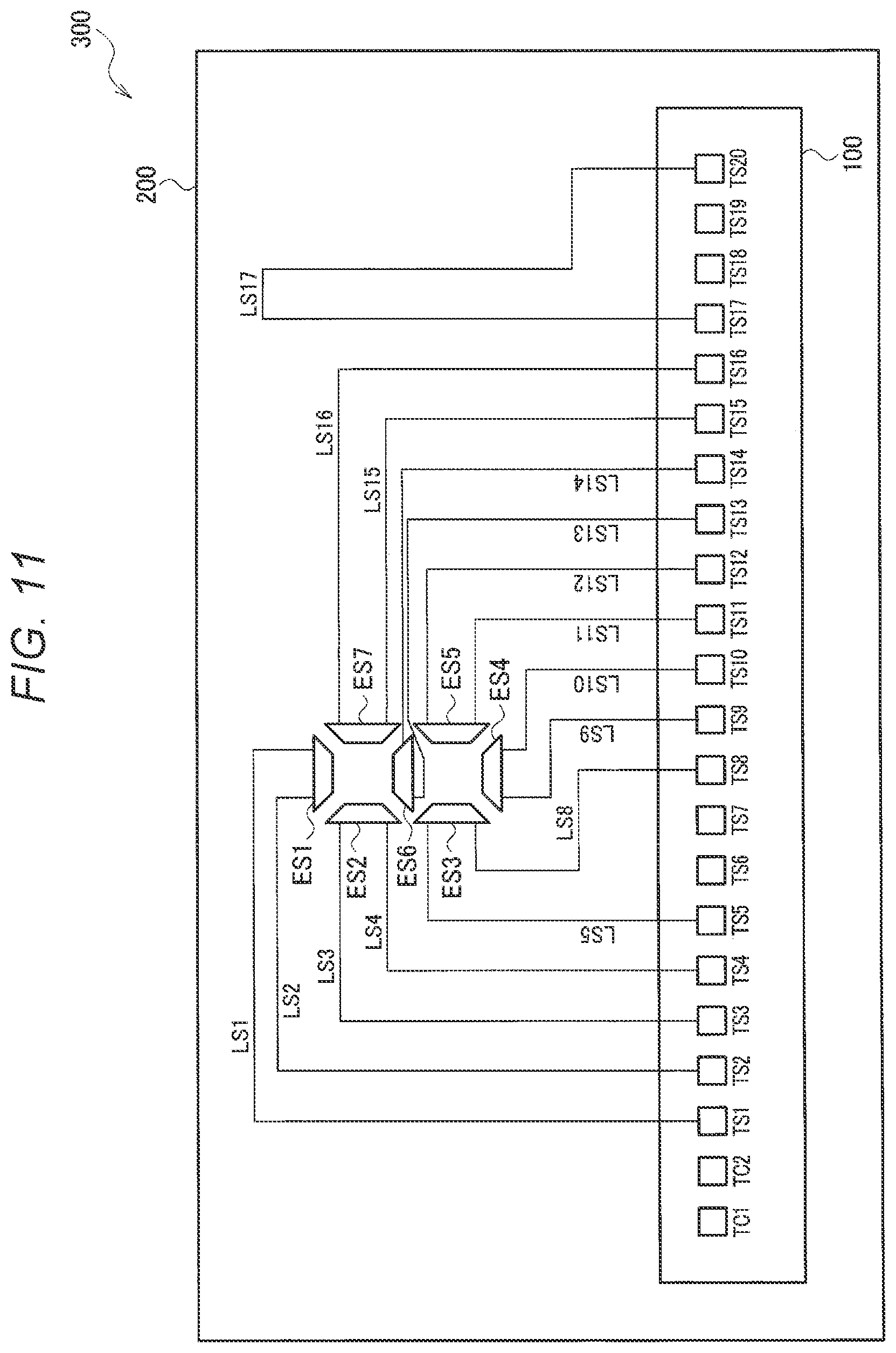Patent US12322307 Figure 10 – Driver and electro-optical device