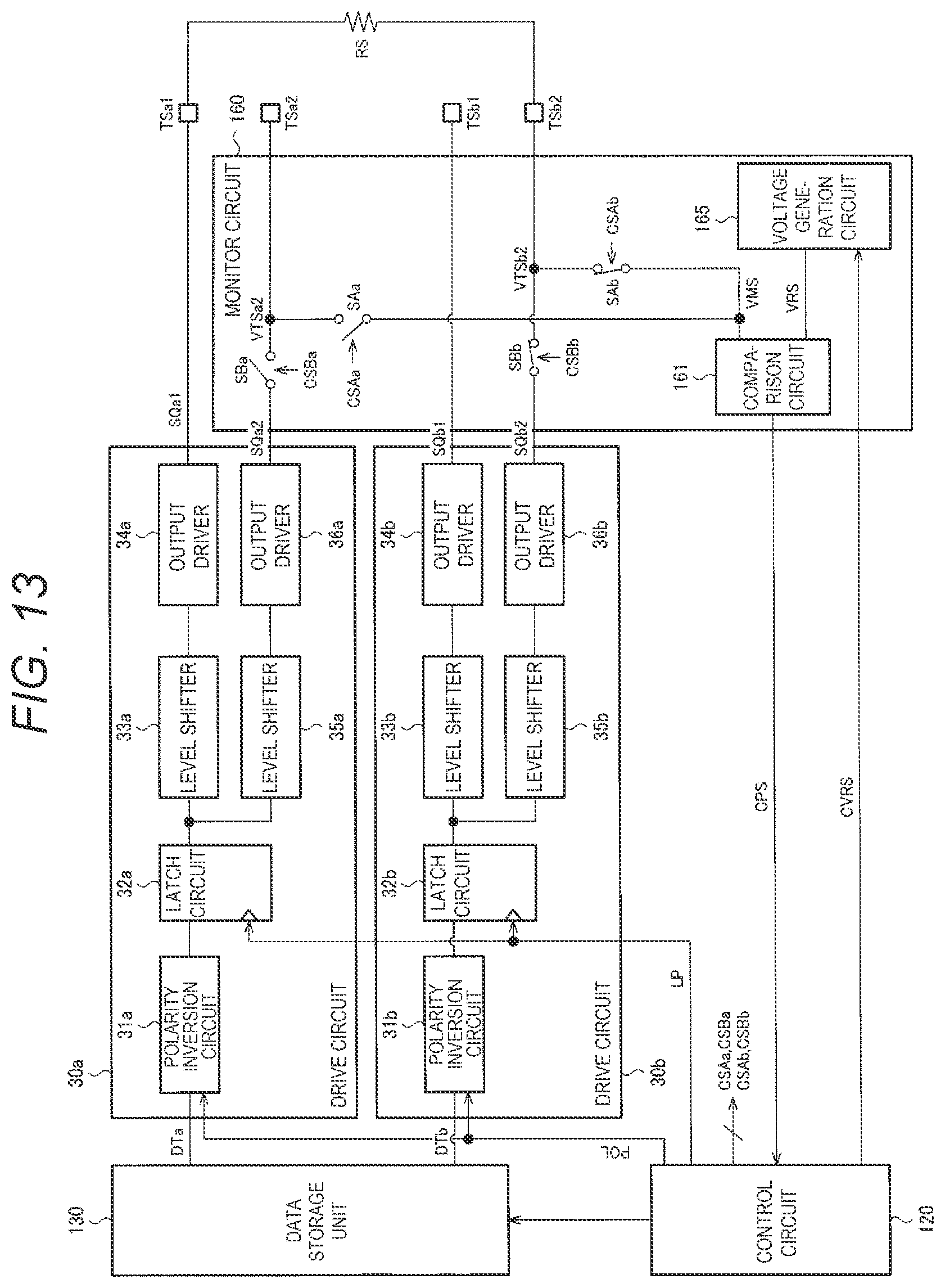 Patent US12322307 Figure 12 – Driver and electro-optical device