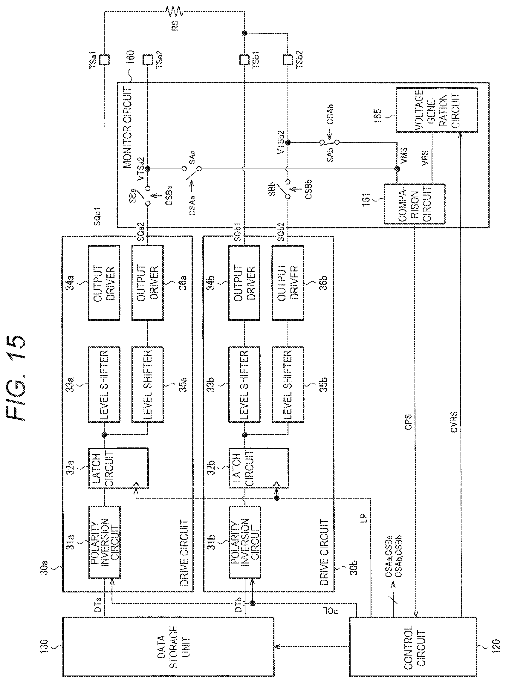Patent US12322307 Figure 14 – Driver and electro-optical device
