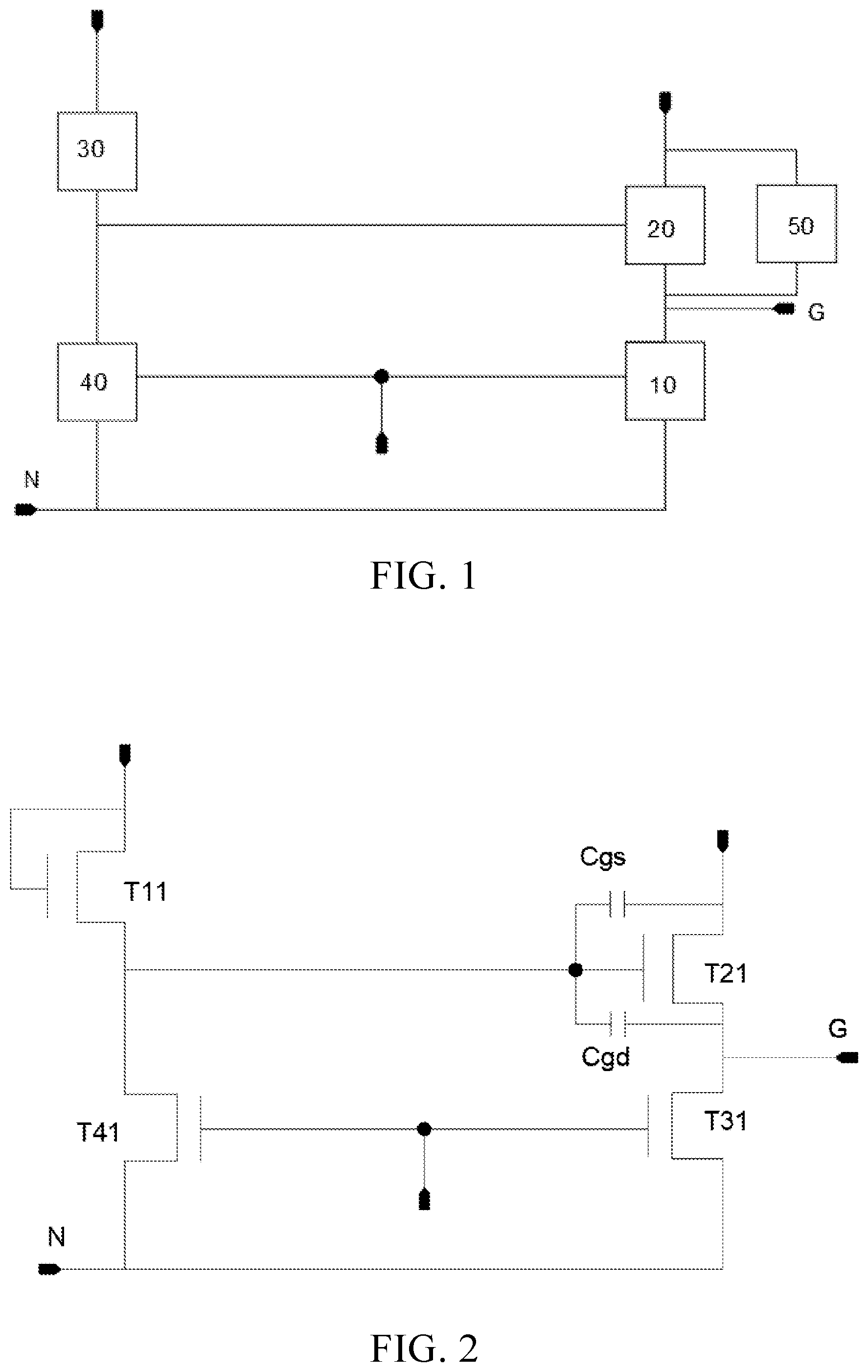Patent US12322308 Figure 1 – Gate drive circuit and display device