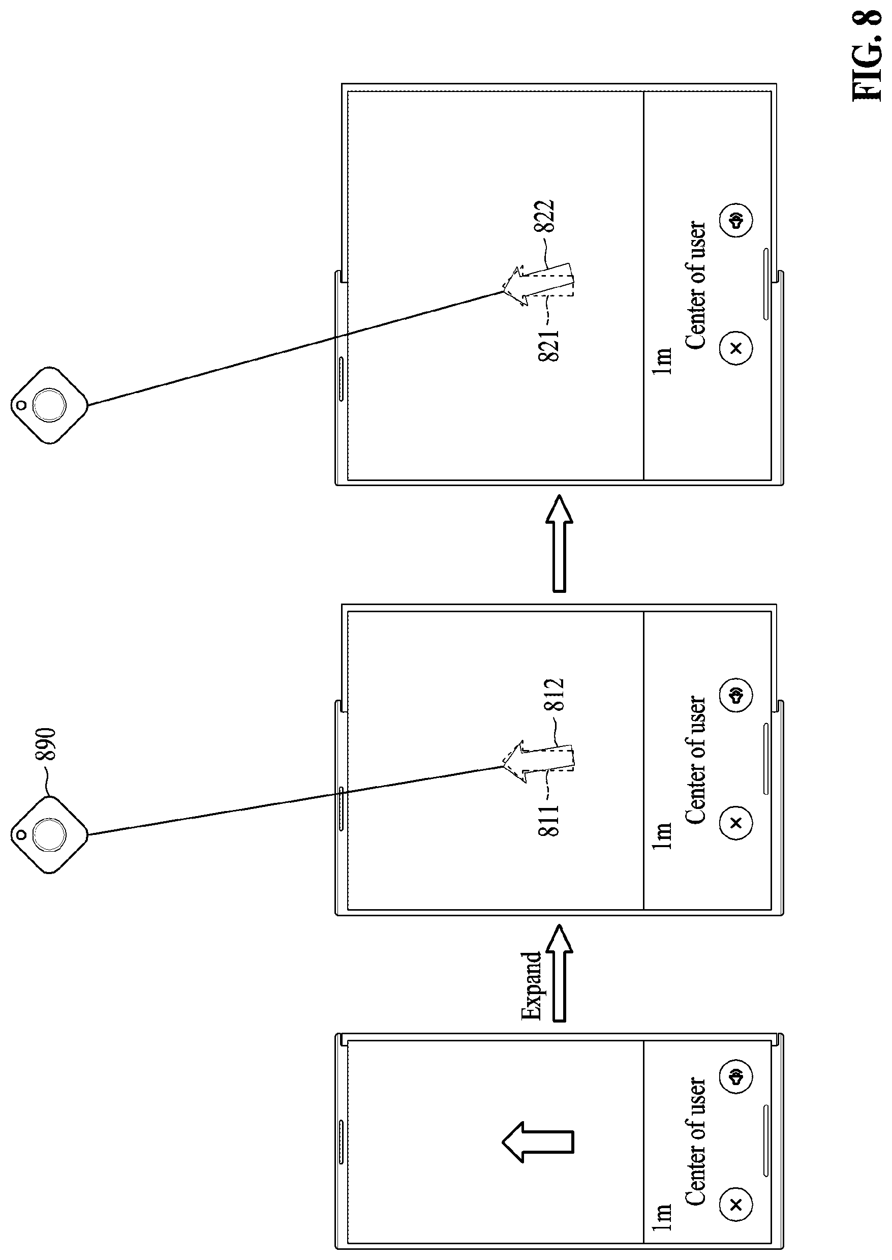 Patent US12322309 Figure 14 – Electronic device with flexible display