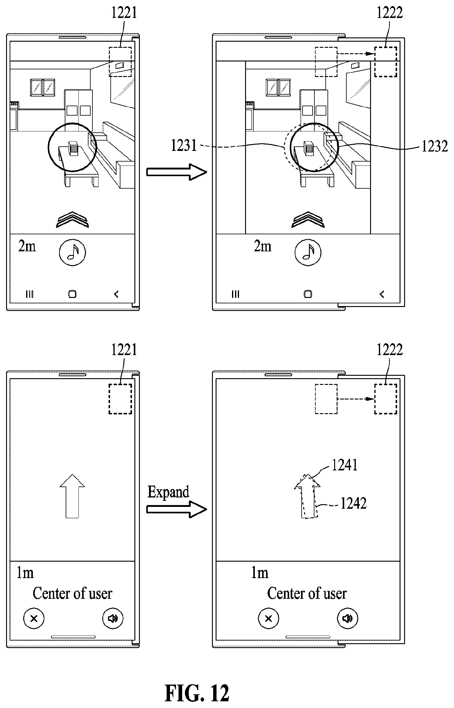 Patent US12322309 Figure 18 – Electronic device with flexible display