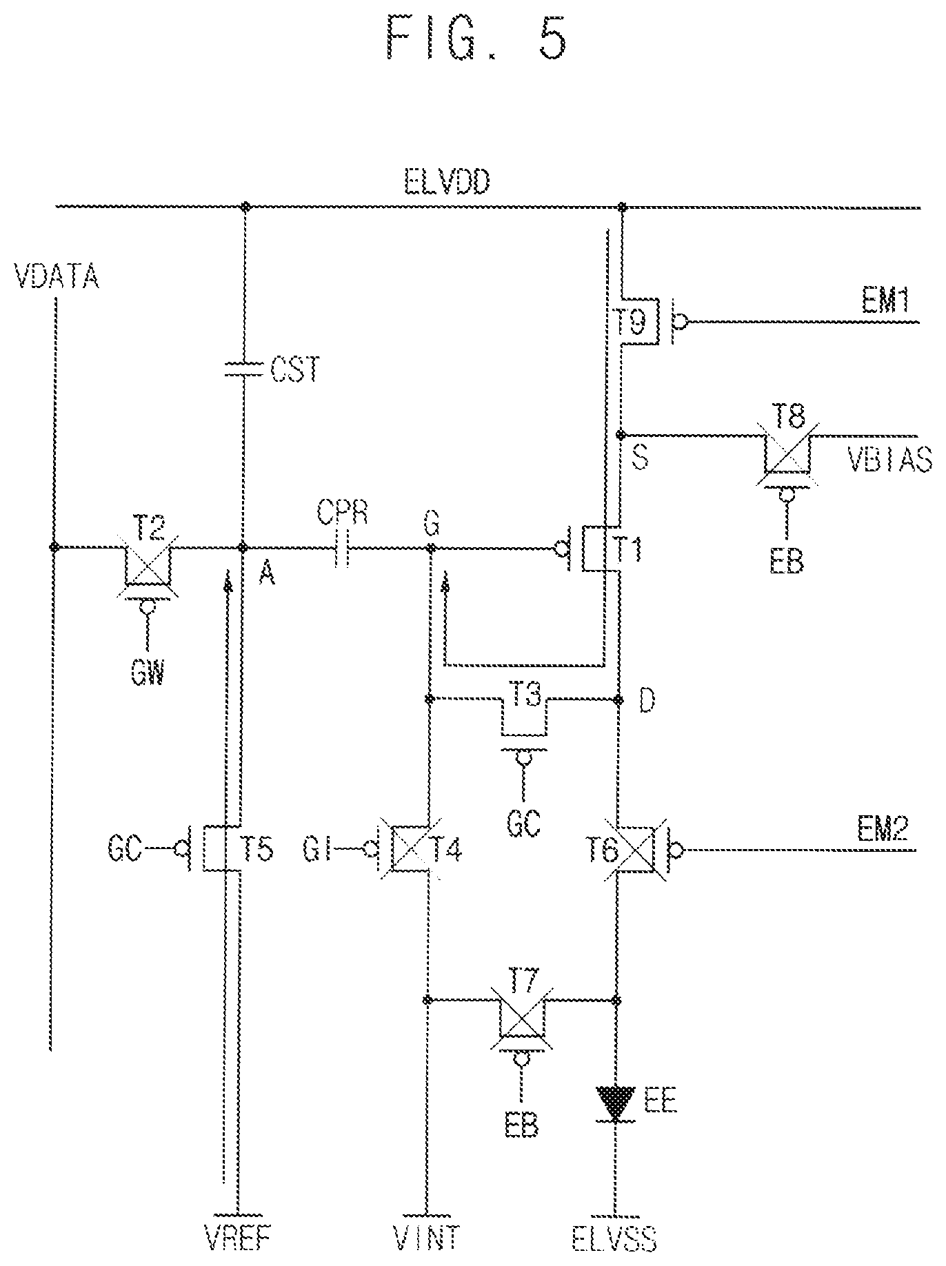 Patent US12322311 Figure 5 – Display apparatus and method of driving the same