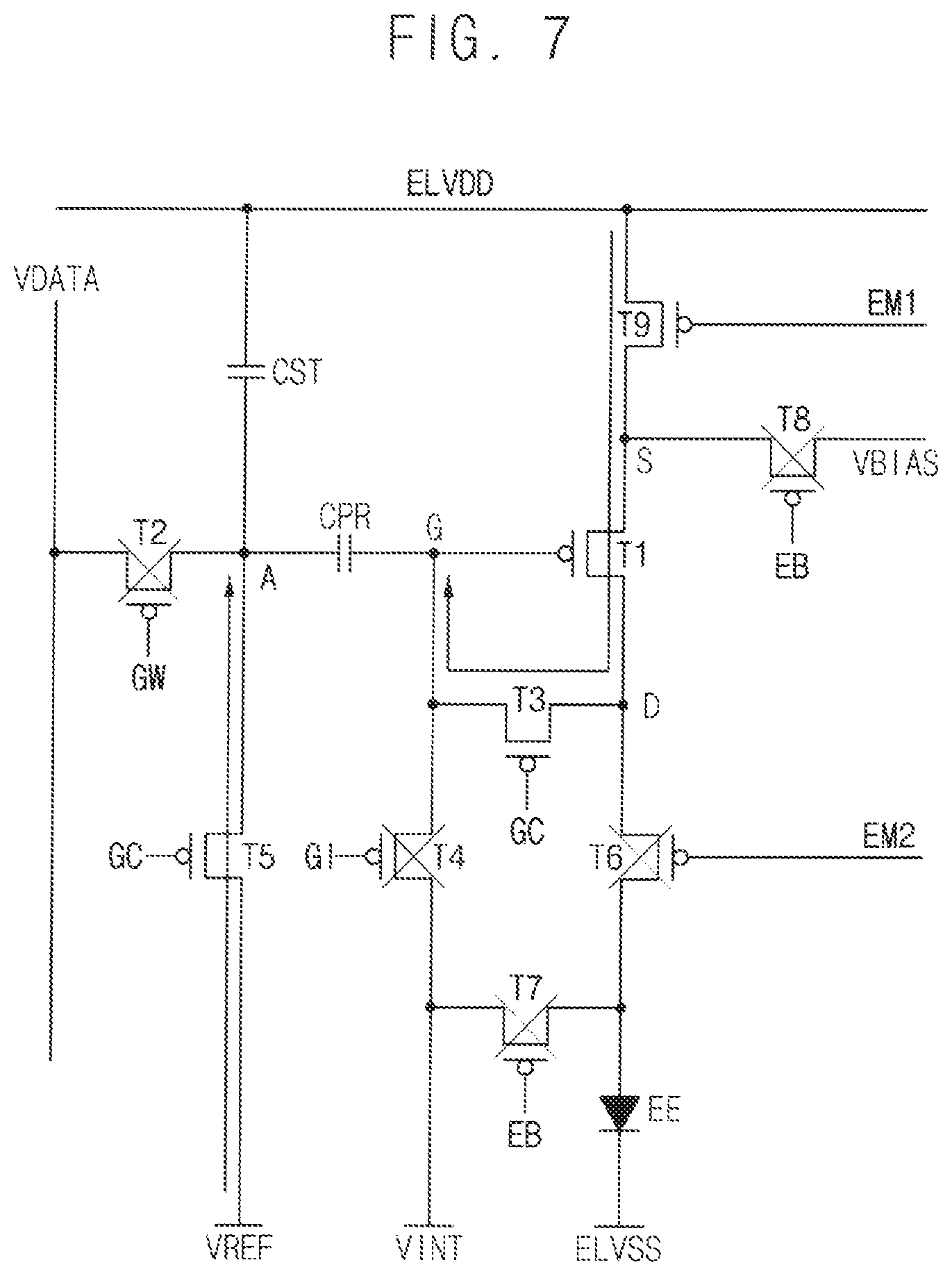 Patent US12322311 Figure 7 – Display apparatus and method of driving the same
