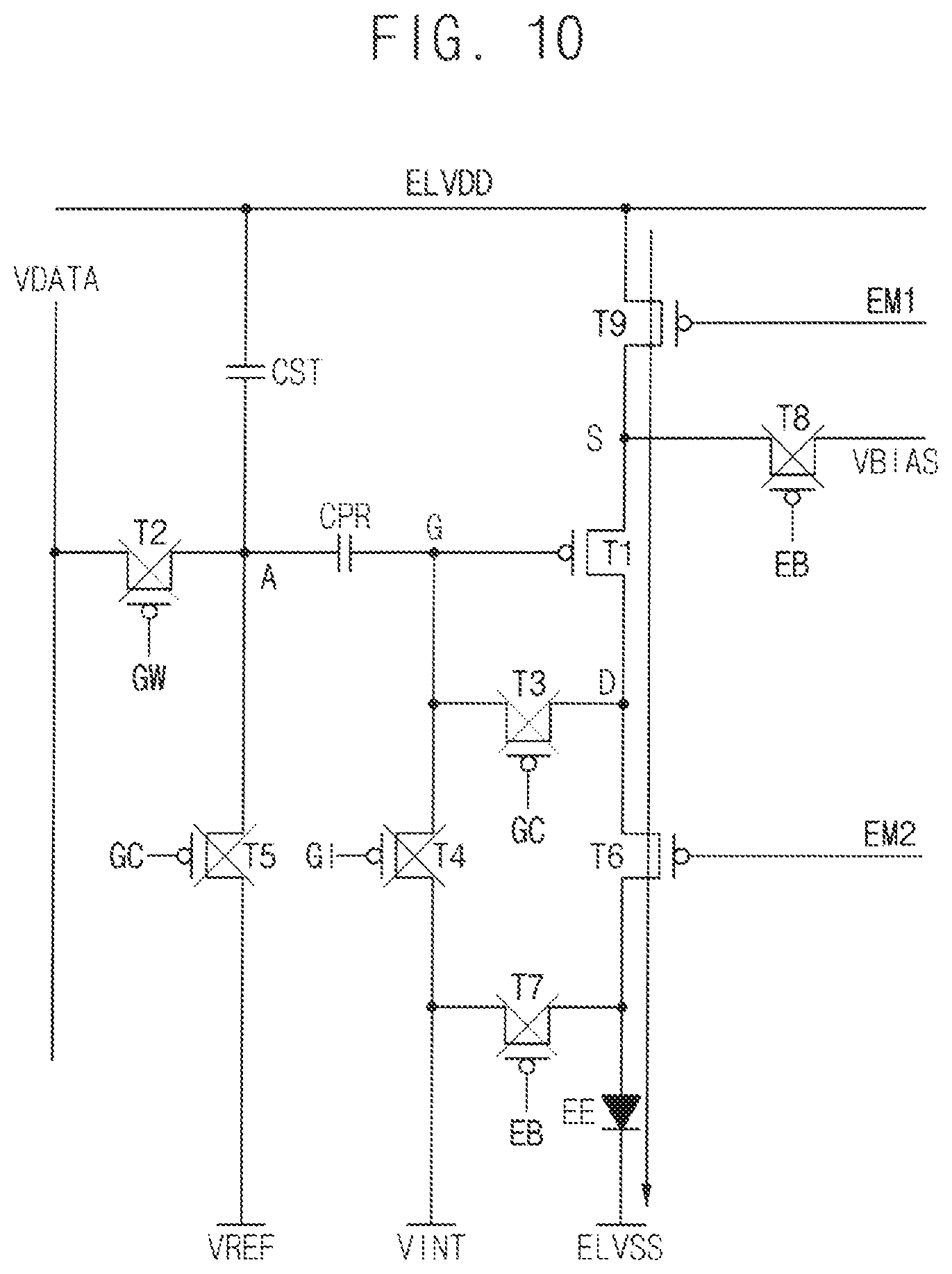 Patent US12322311 Figure 10 – Display apparatus and method of driving the same