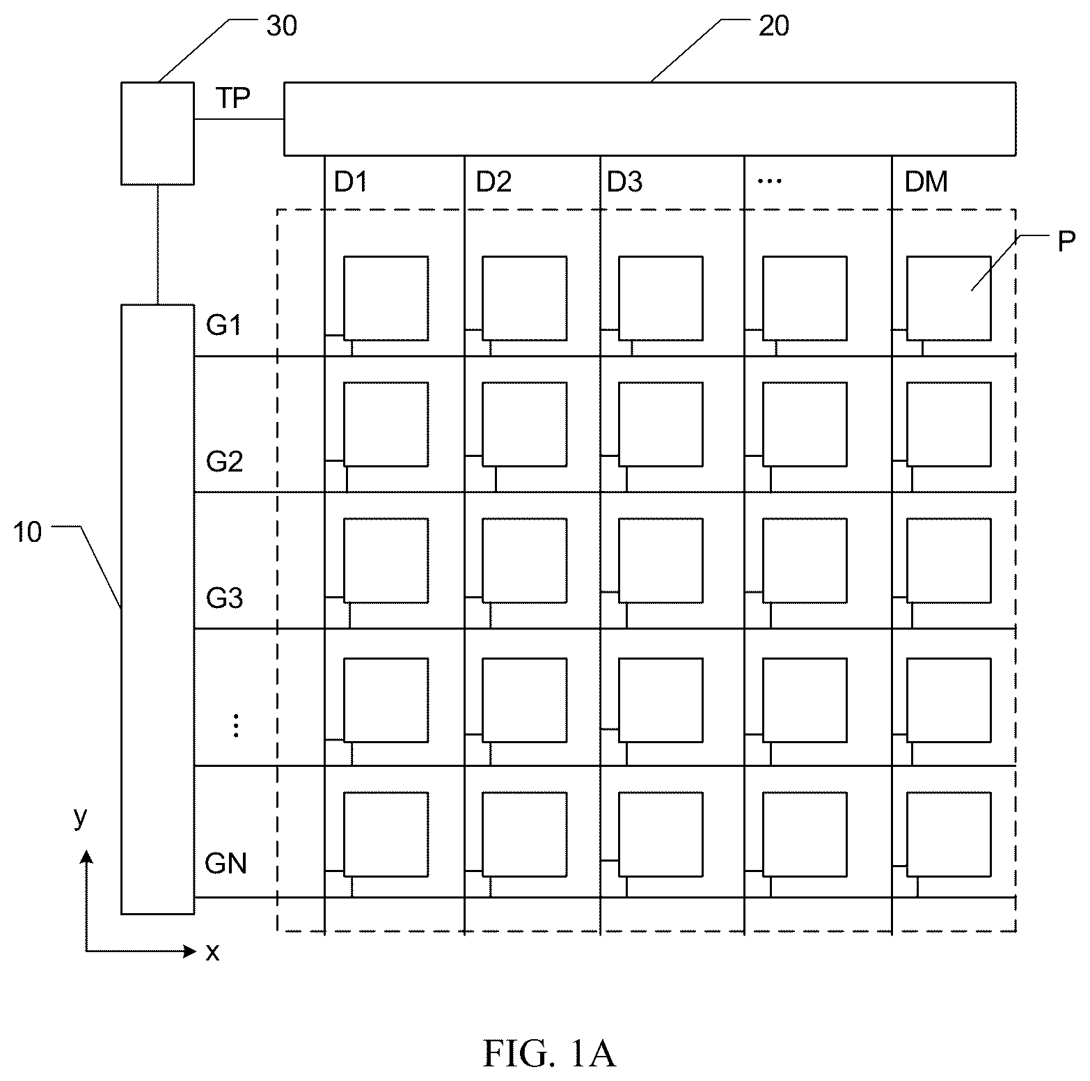 Patent US12322315 Figure 1 – Display driving method for increasing charging duration and display device