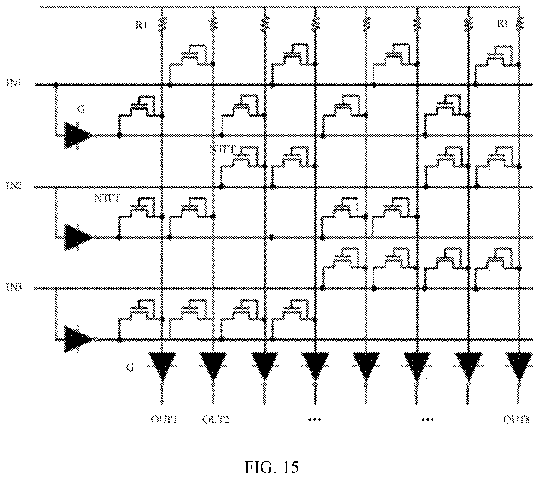 Patent US12322318 Figure 9 – Display panel and electronic terminal compising storobe module connecting input terminals to output terminals