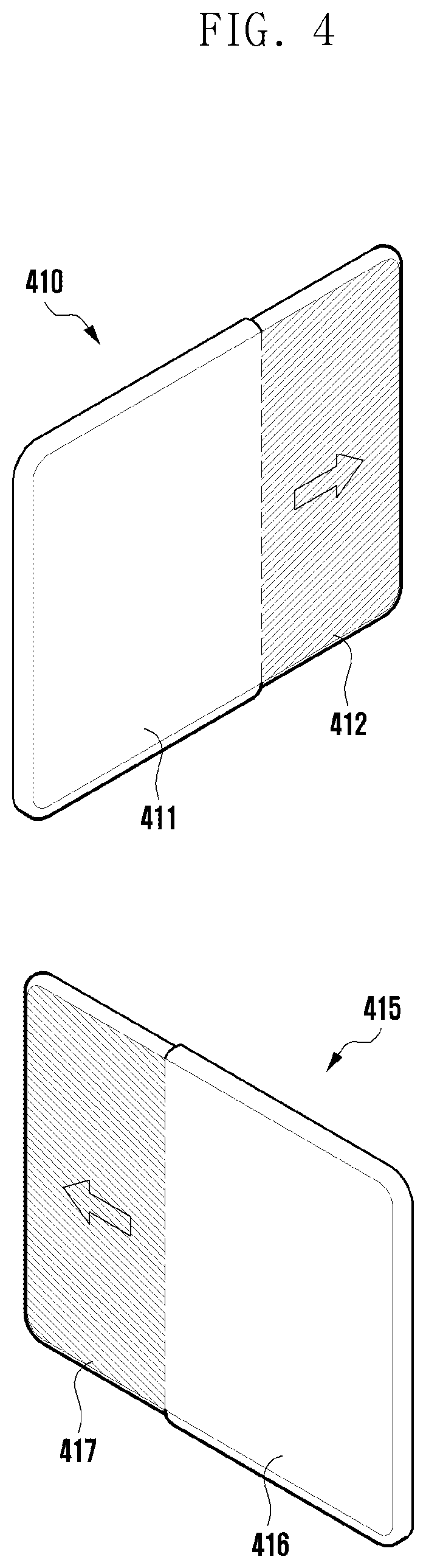 Patent US12322320 Figure 6 – Seamless screen display during expansion or reduction of a flexible display of an electronic device