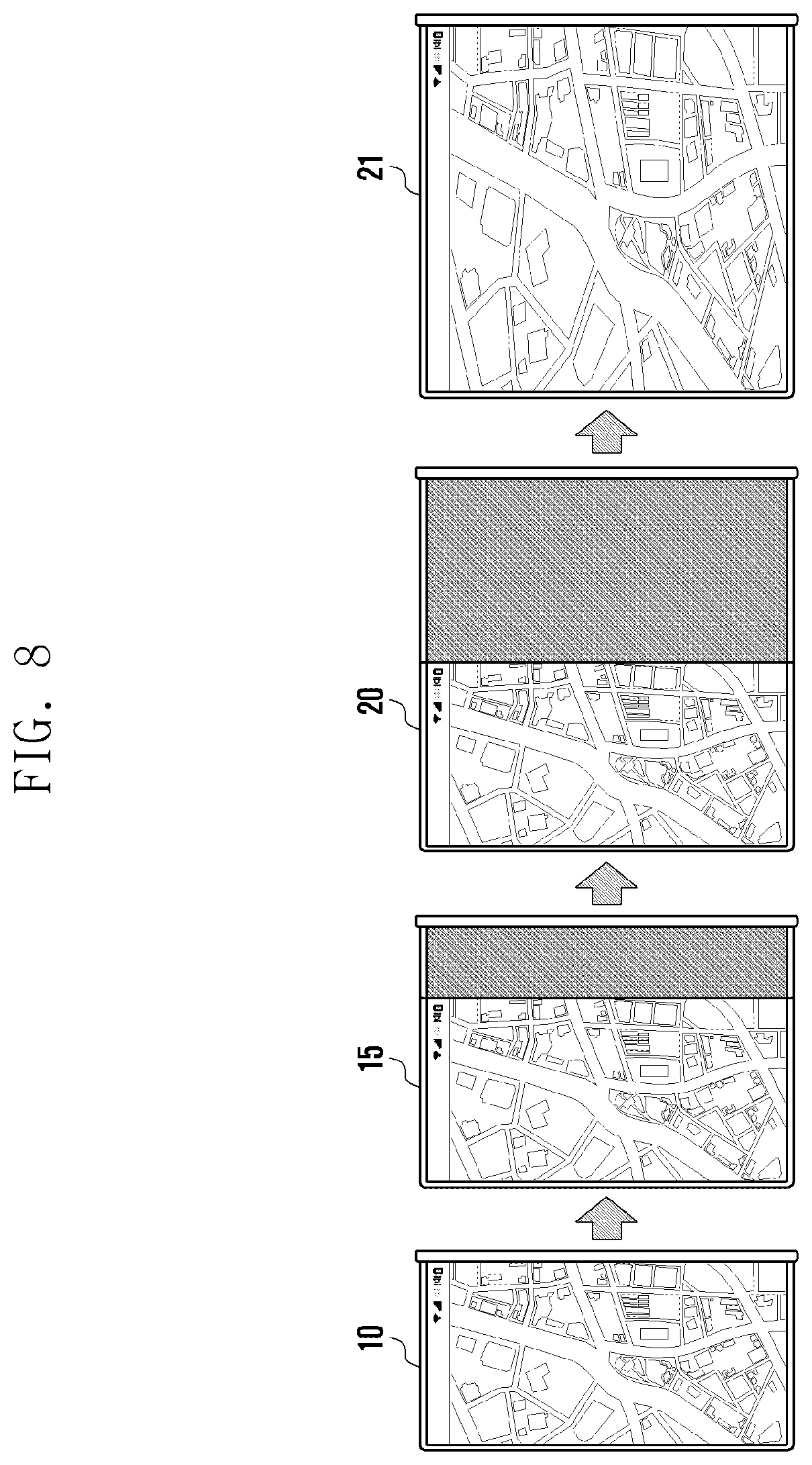 Patent US12322320 Figure 10 – Seamless screen display during expansion or reduction of a flexible display of an electronic device