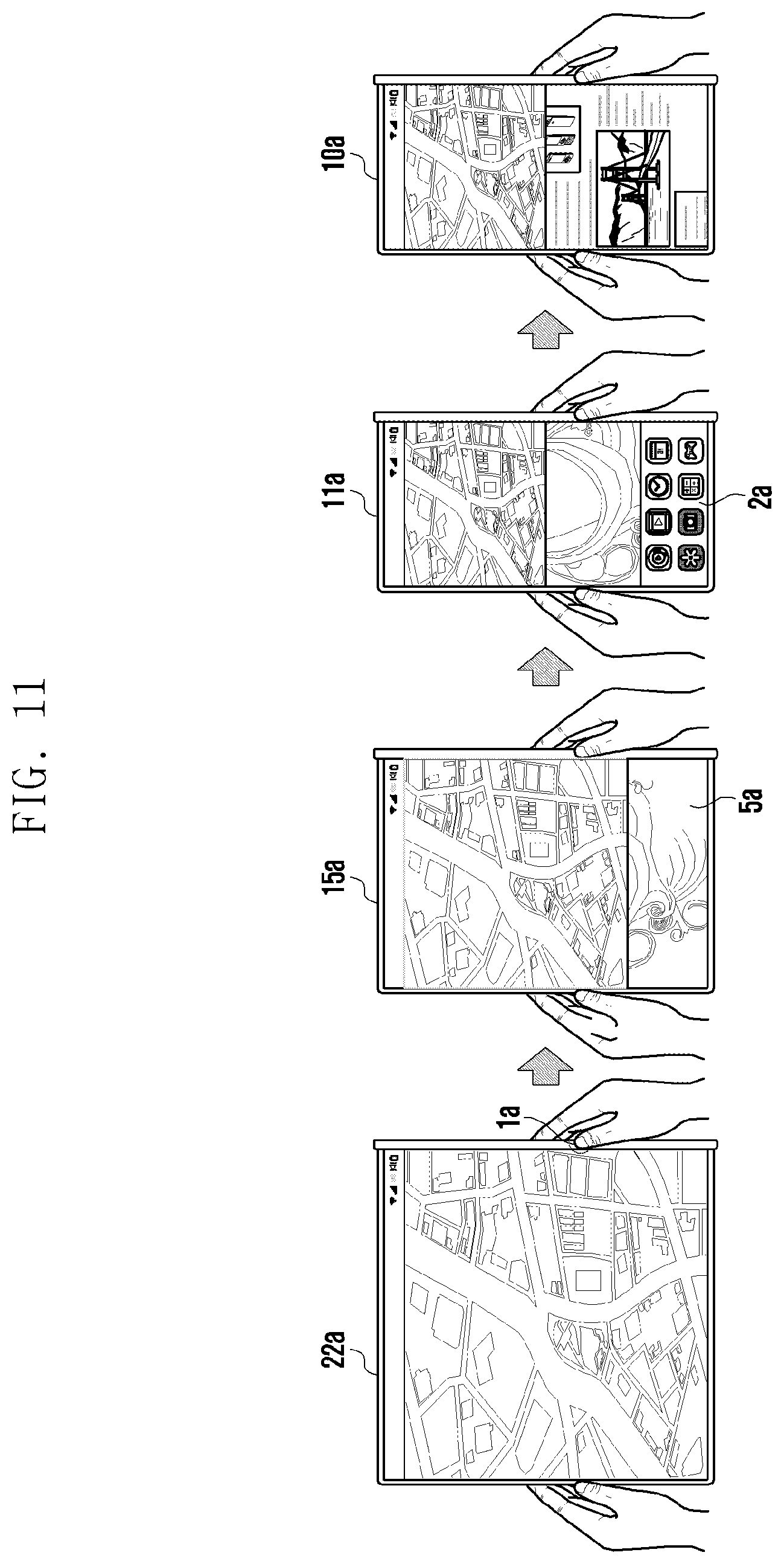 Patent US12322320 Figure 13 – Seamless screen display during expansion or reduction of a flexible display of an electronic device