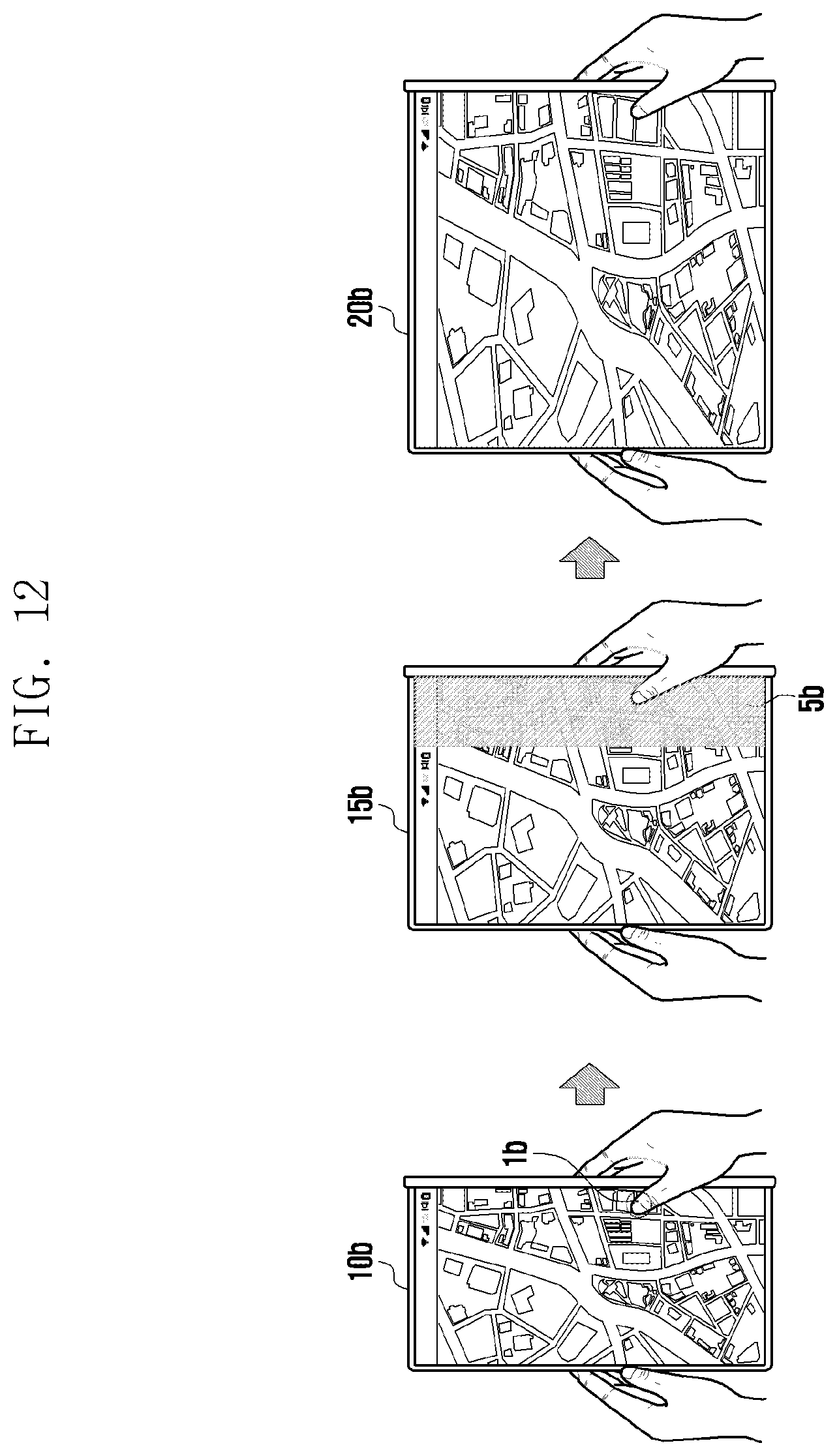 Patent US12322320 Figure 14 – Seamless screen display during expansion or reduction of a flexible display of an electronic device