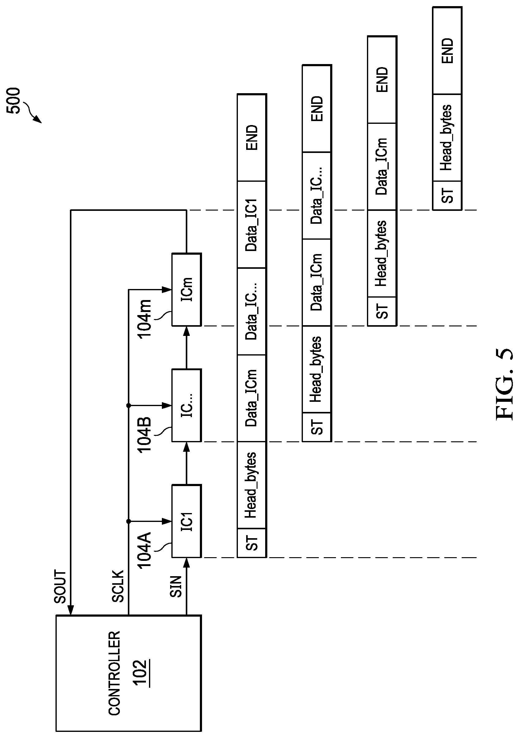 Patent US12322322 Figure 3 – Single-clock display driver