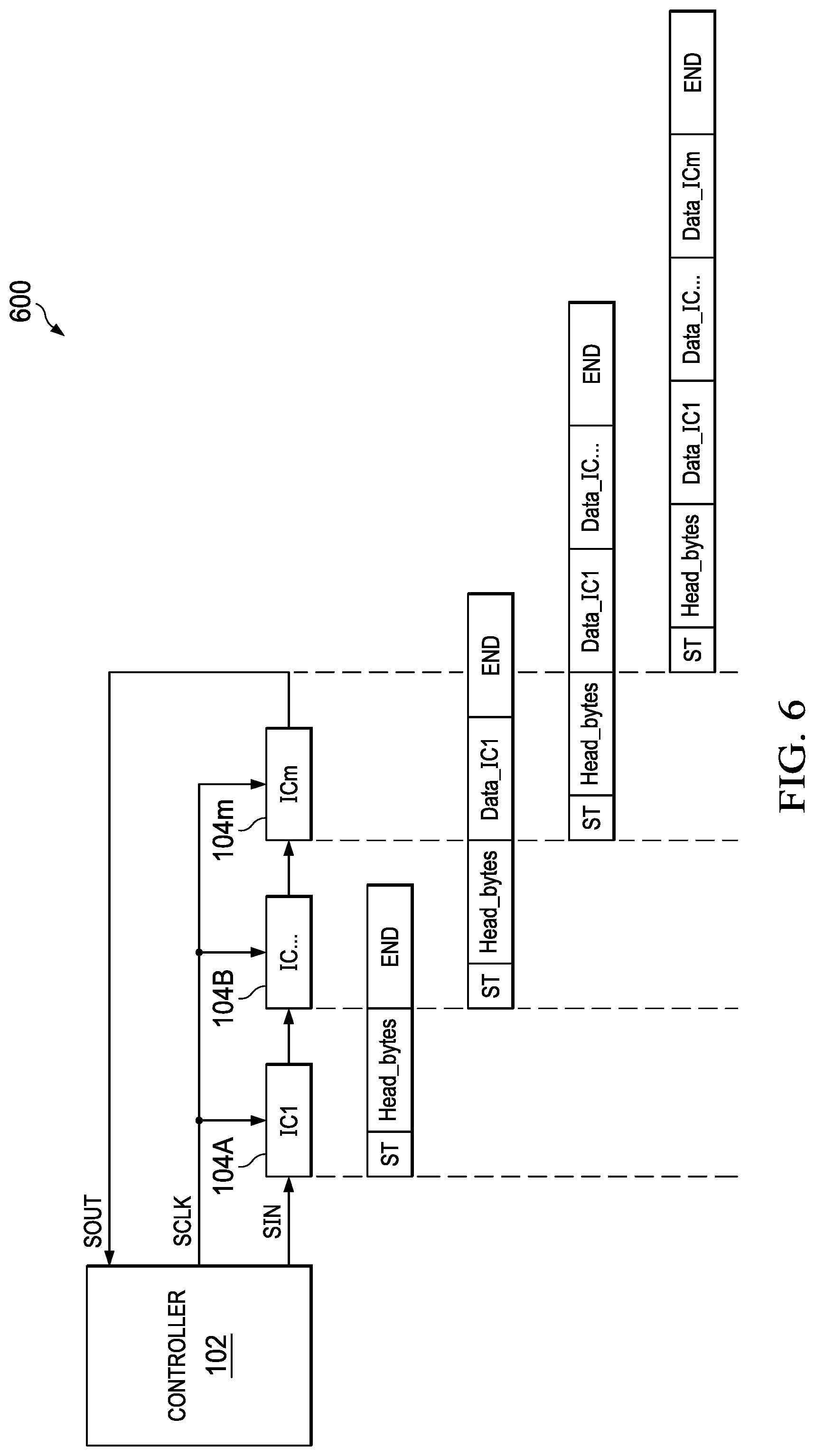 Patent US12322322 Figure 4 – Single-clock display driver