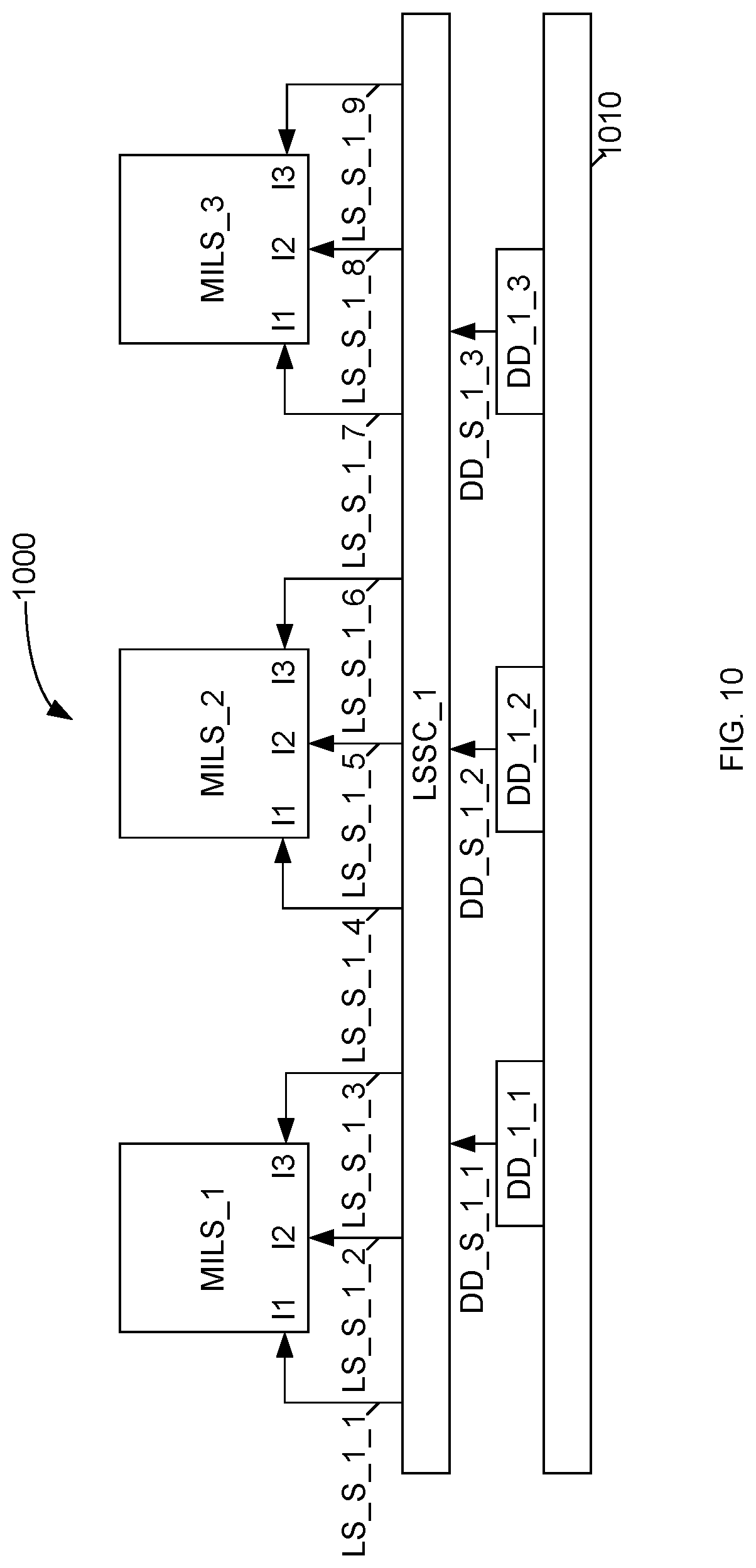 Patent US12322325 Figure 10 – Display backplane with shared drivers for light source