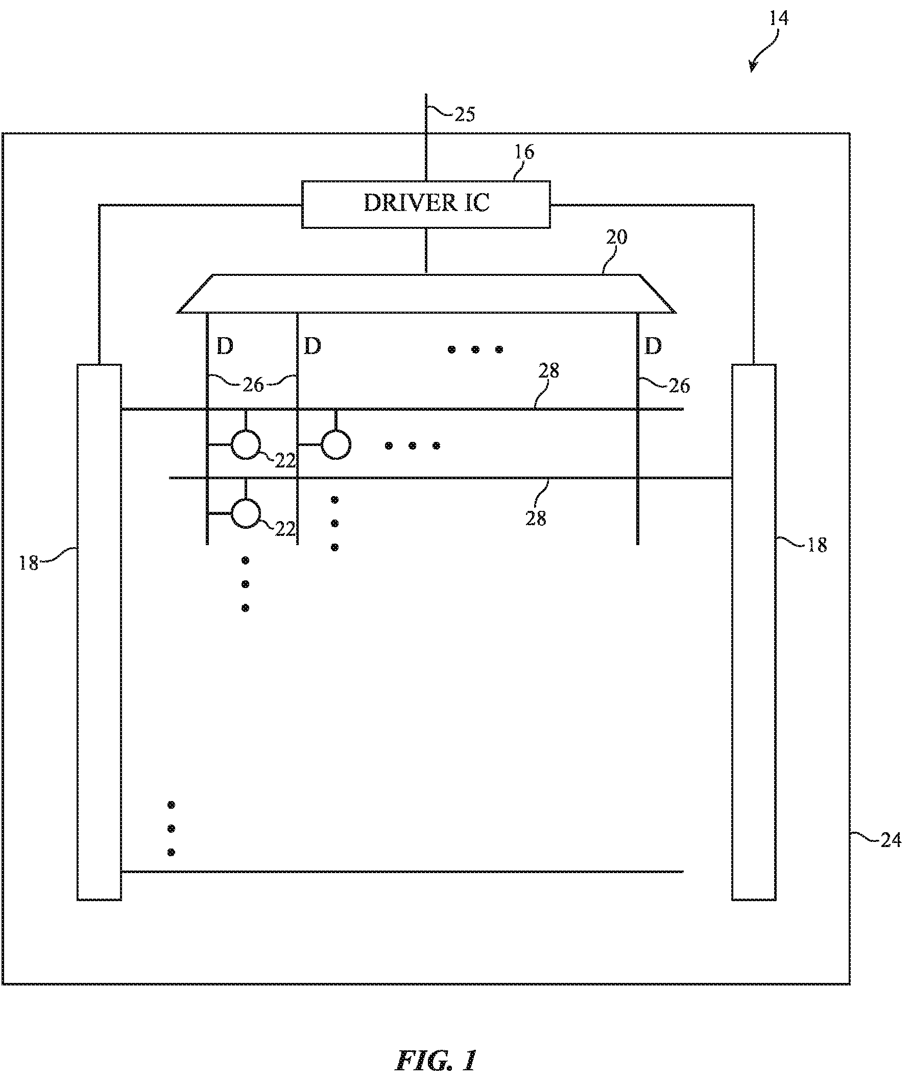 Patent US12322330 — Electronic devices with low refresh rate display pixels — Figure 1