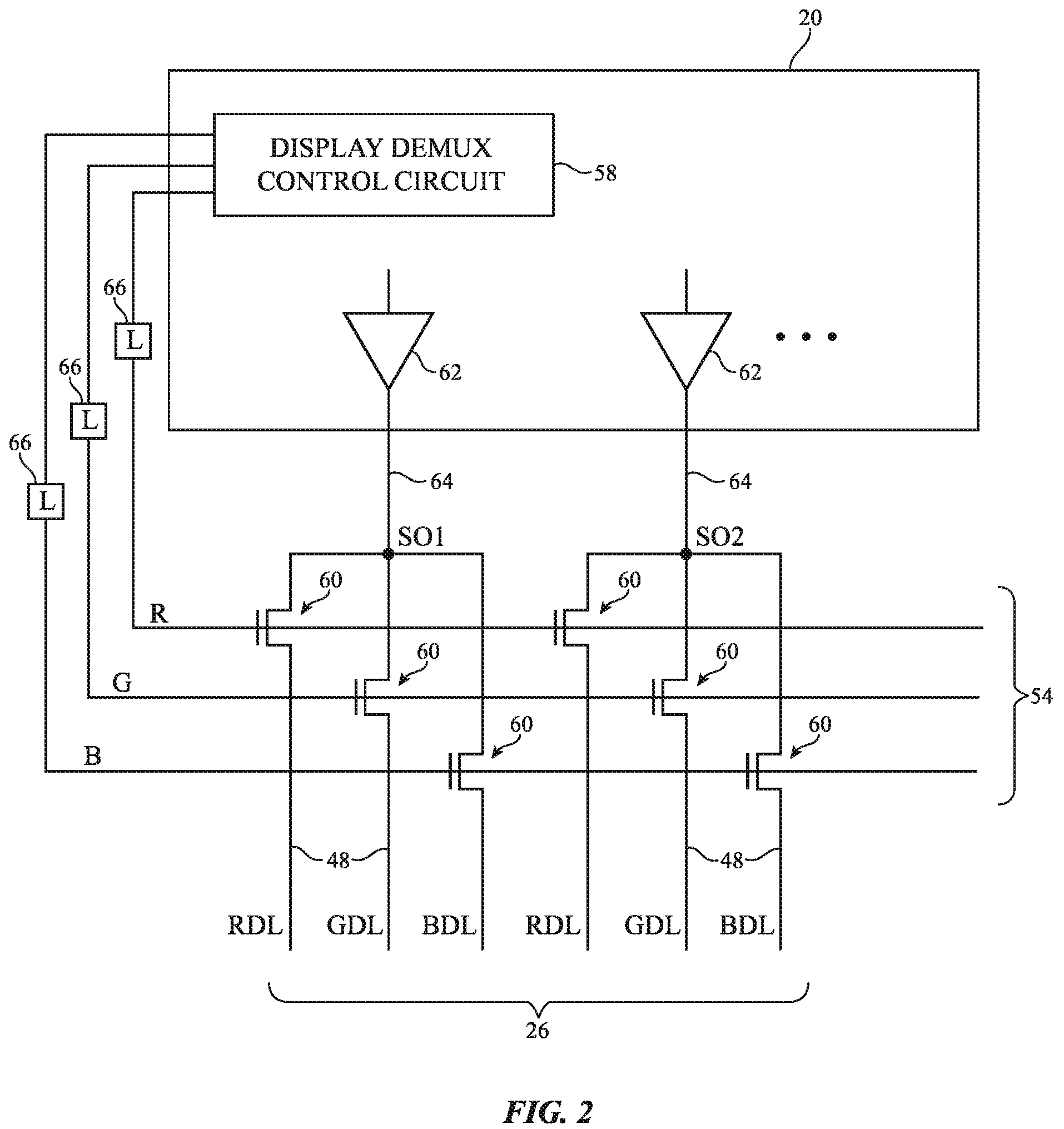 Patent US12322330 Figure 2 – Electronic devices with low refresh rate display pixels
