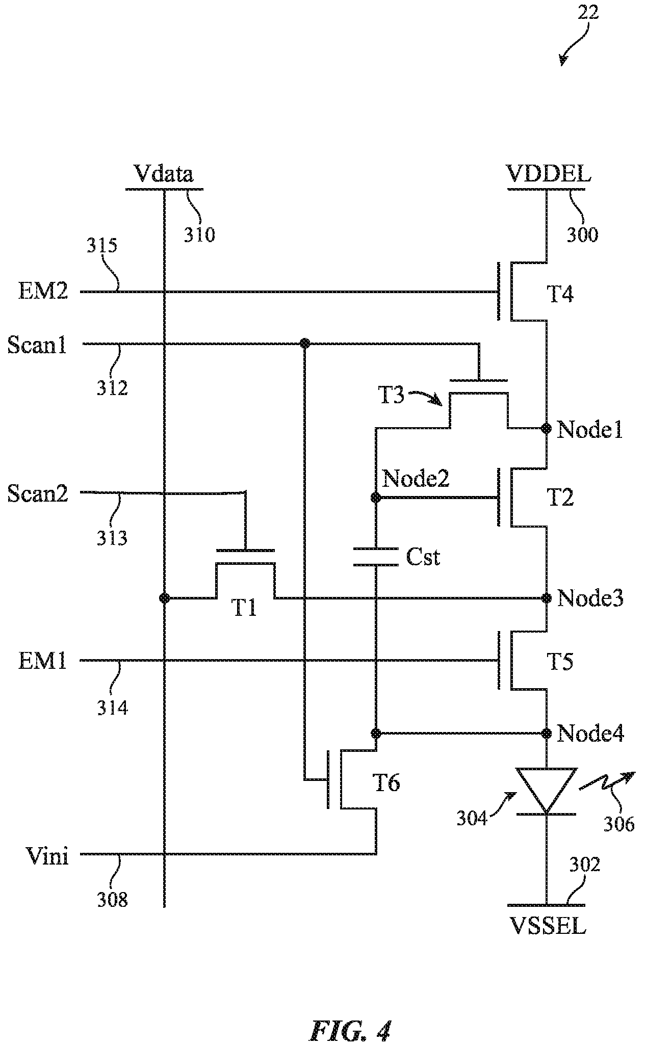 Patent US12322330 Figure 4 – Electronic devices with low refresh rate display pixels