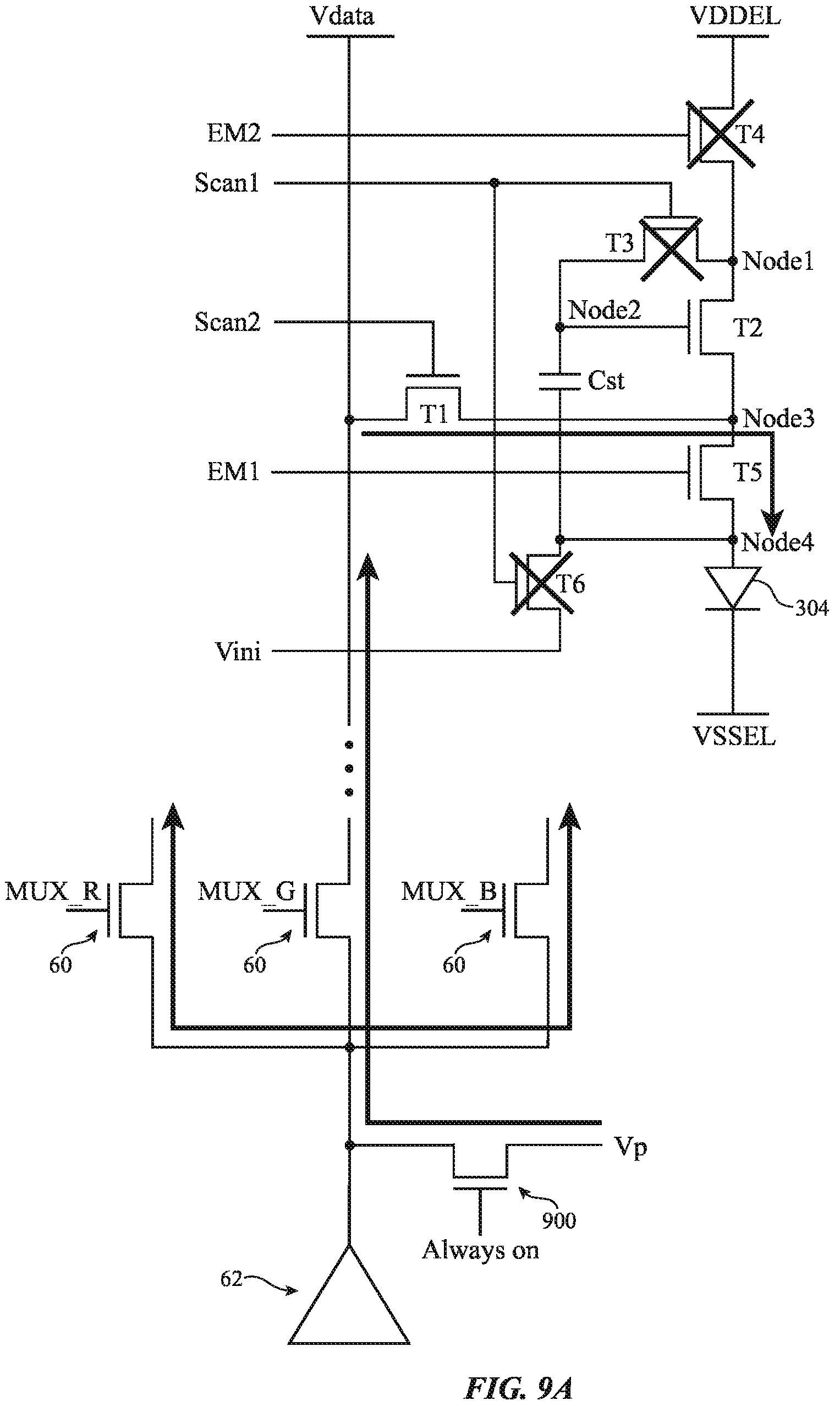 Patent US12322330 Figure 10 – Electronic devices with low refresh rate display pixels