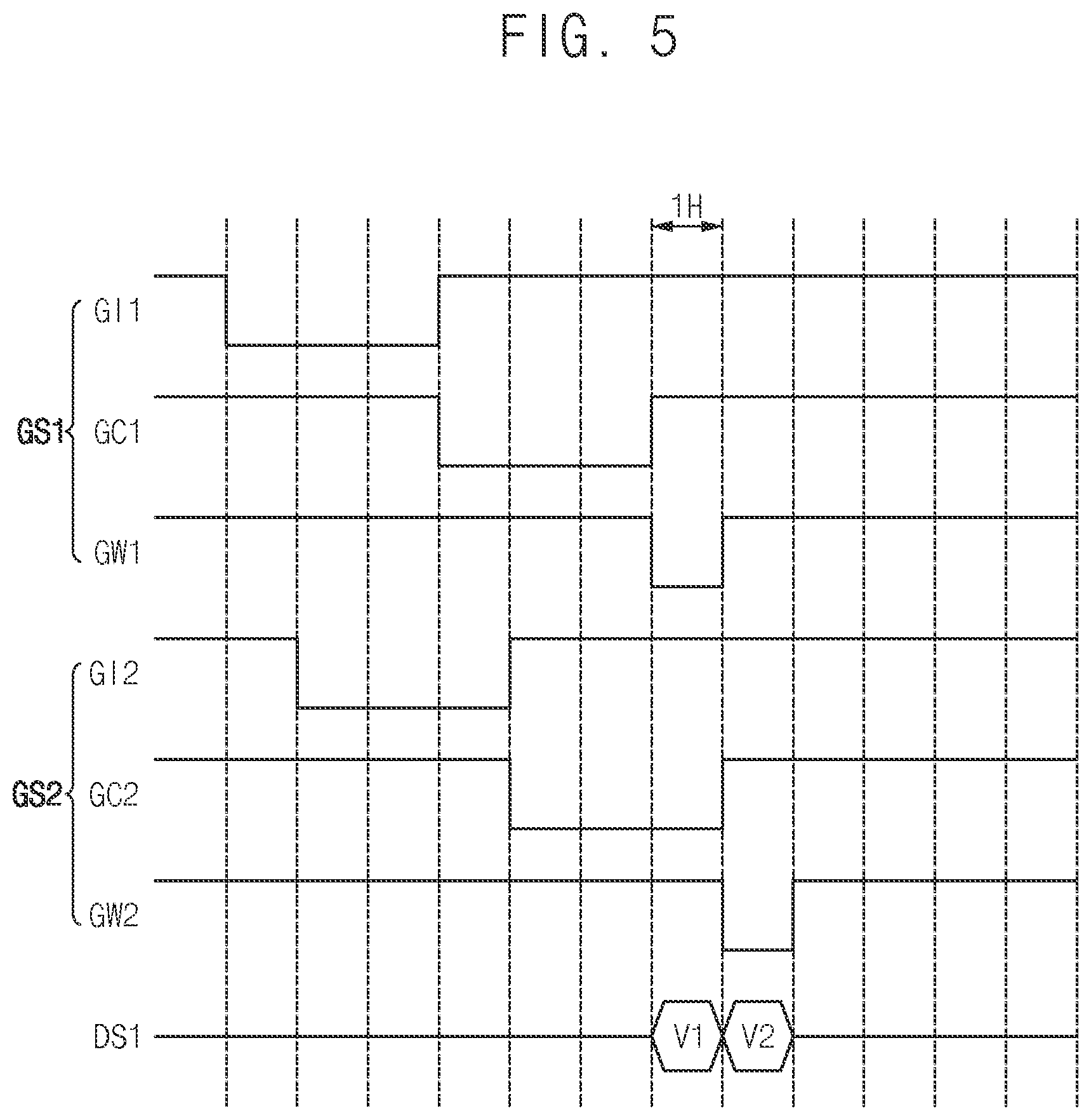 Patent US12322334 Figure 5 – Display device