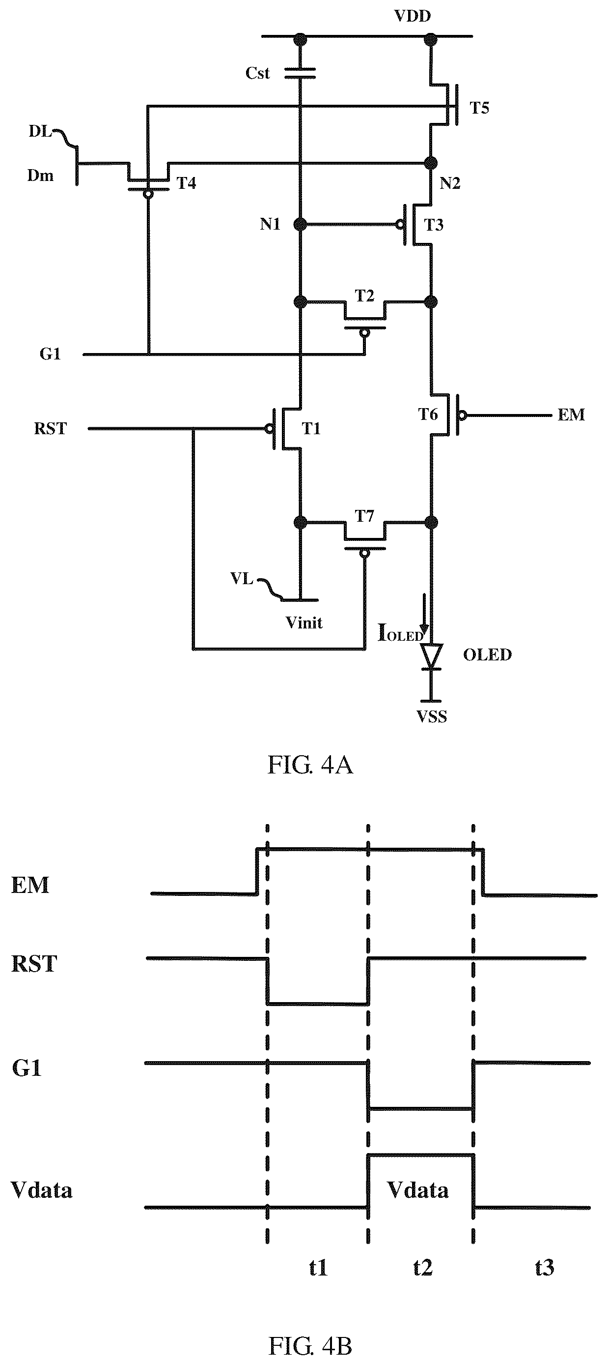 Patent US12322335 Figure 4 – Pixel circuit and driving method therefor, and display panel