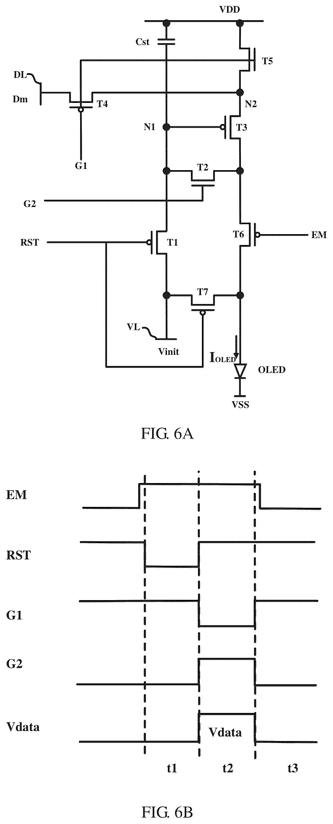 Patent US12322335 Figure 6 – Pixel circuit and driving method therefor, and display panel