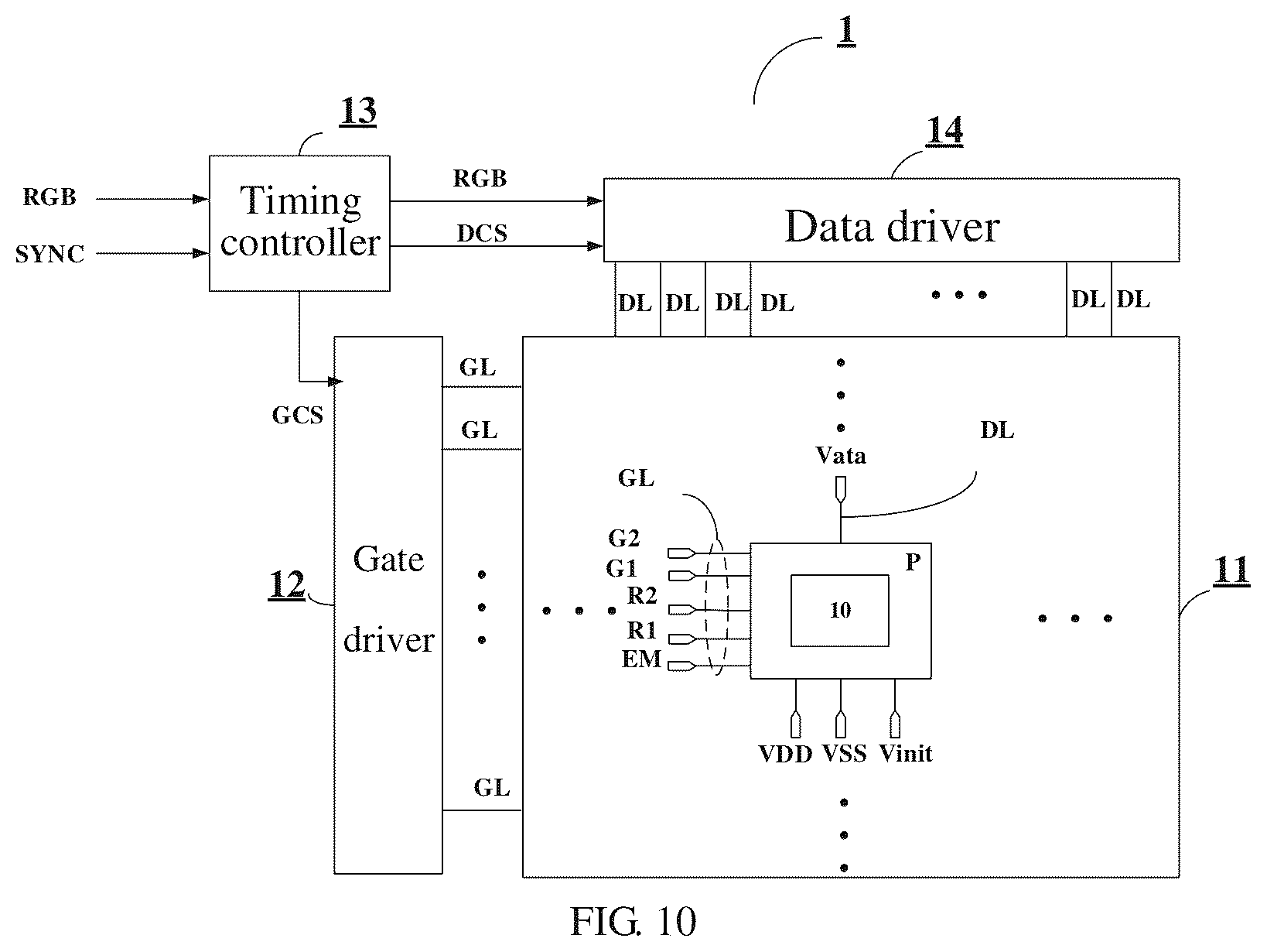 Patent US12322335 Figure 15 – Pixel circuit and driving method therefor, and display panel