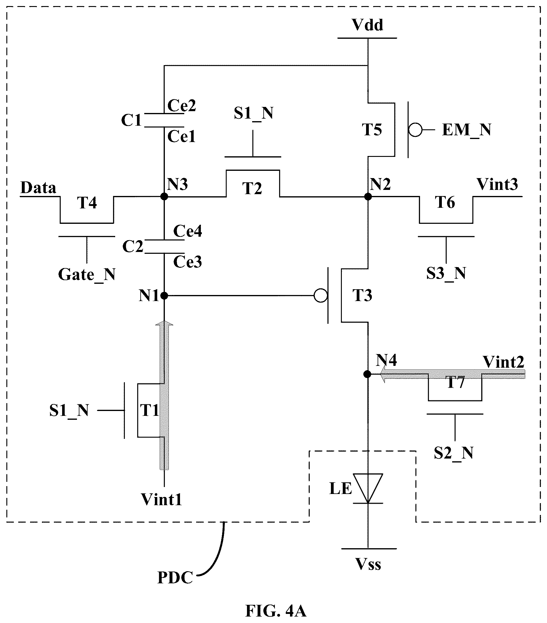 Patent US12322336 Figure 4 – Pixel driving circuit and display apparatus
