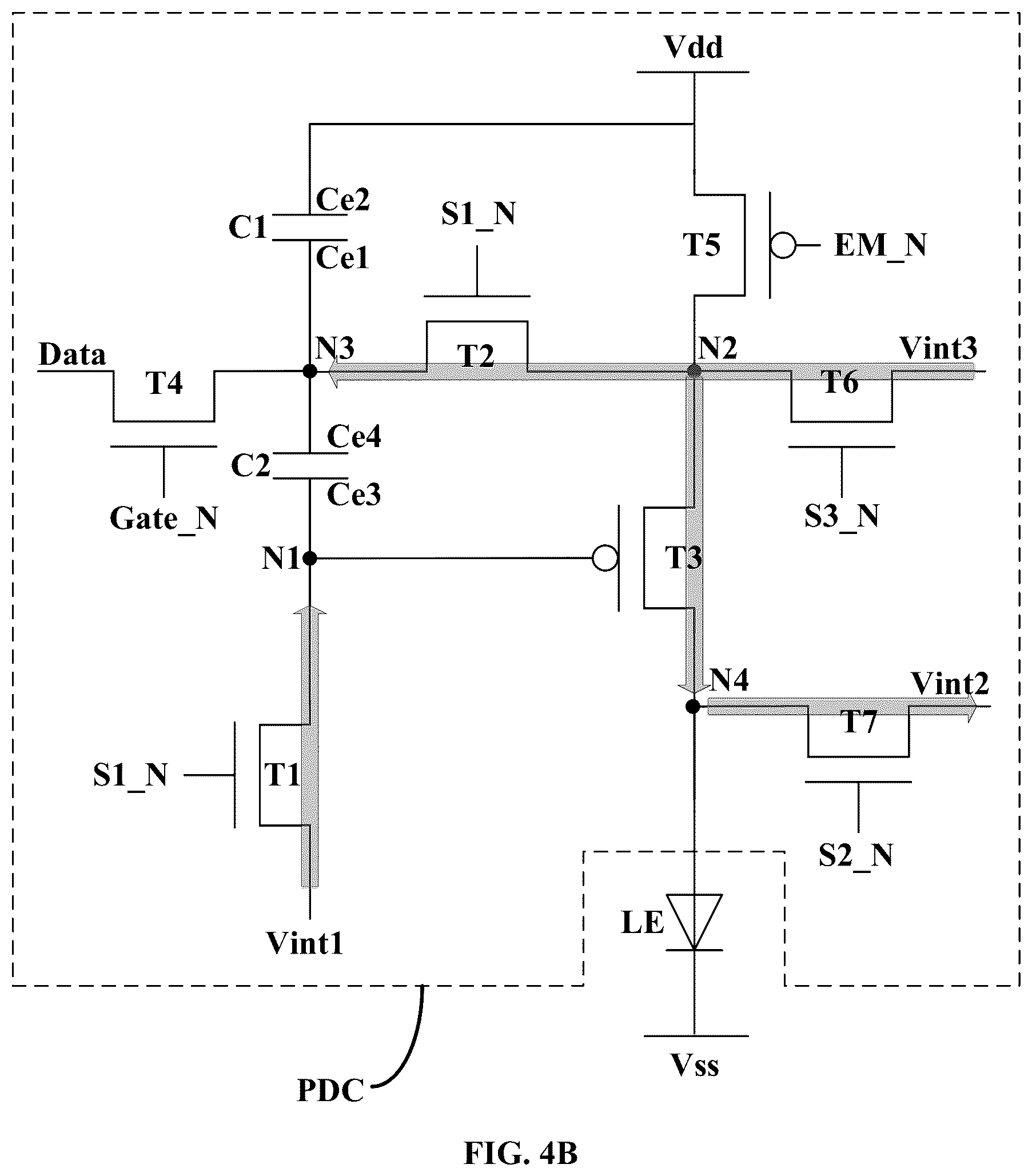 Patent US12322336 Figure 5 – Pixel driving circuit and display apparatus