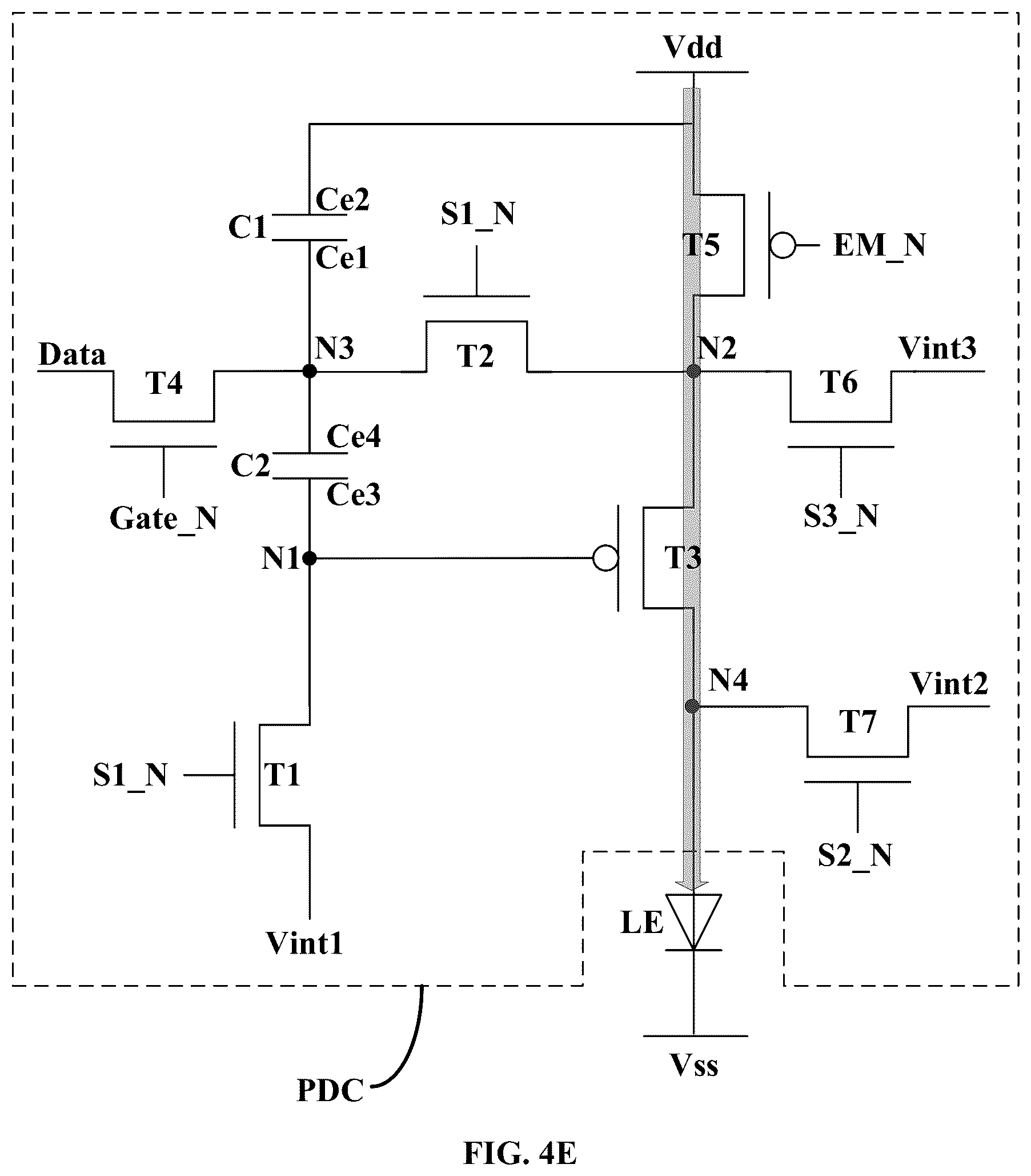 Patent US12322336 Figure 8 – Pixel driving circuit and display apparatus