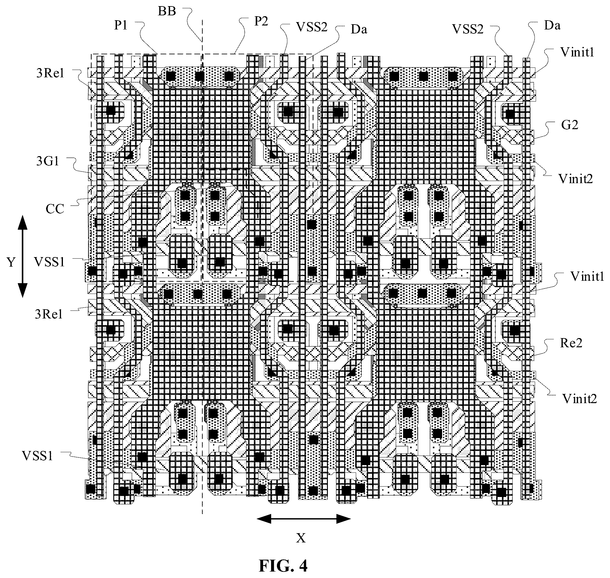 Patent US12322337 Figure 3 – Display panel and display device