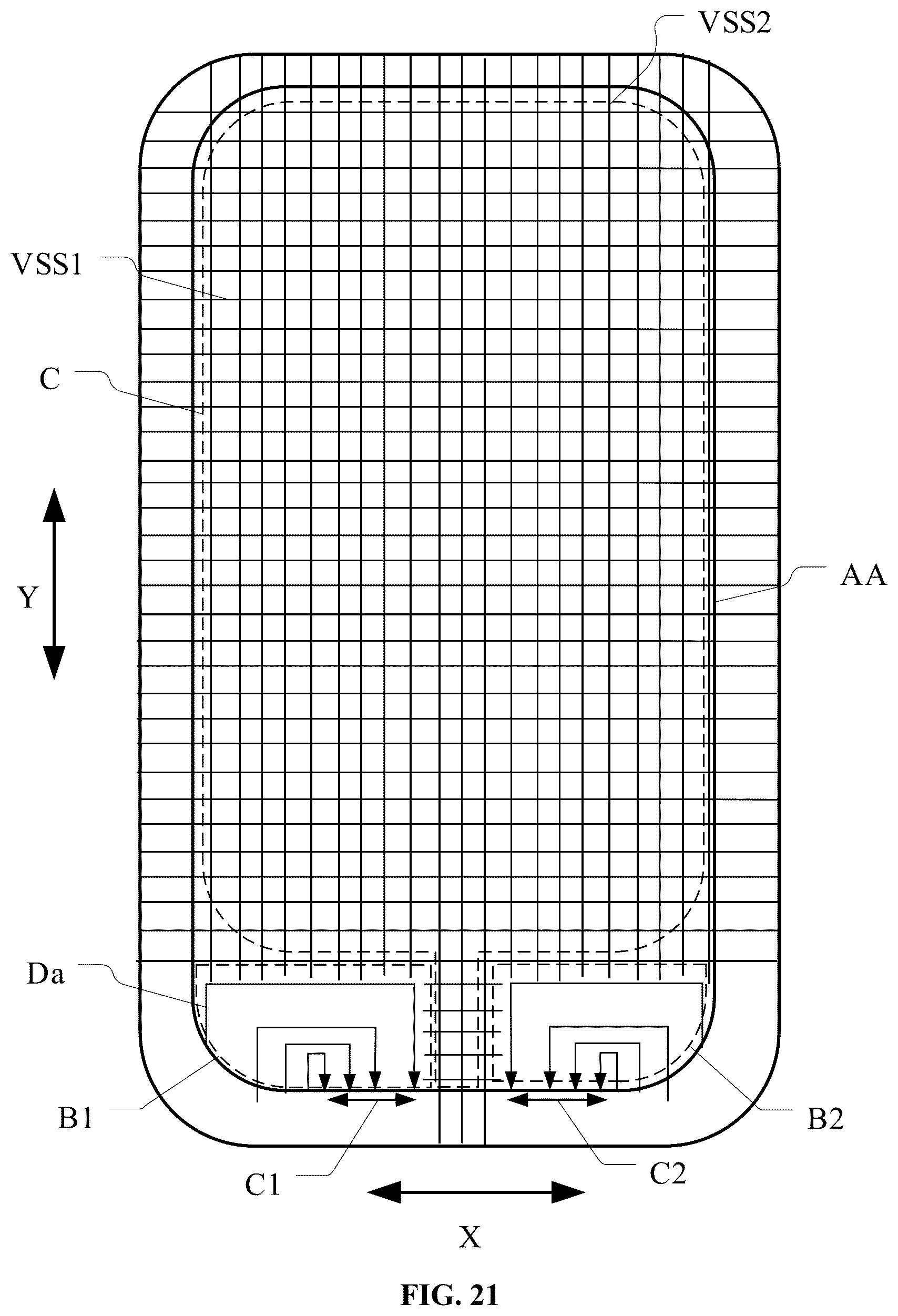 Patent US12322337 Figure 17 – Display panel and display device