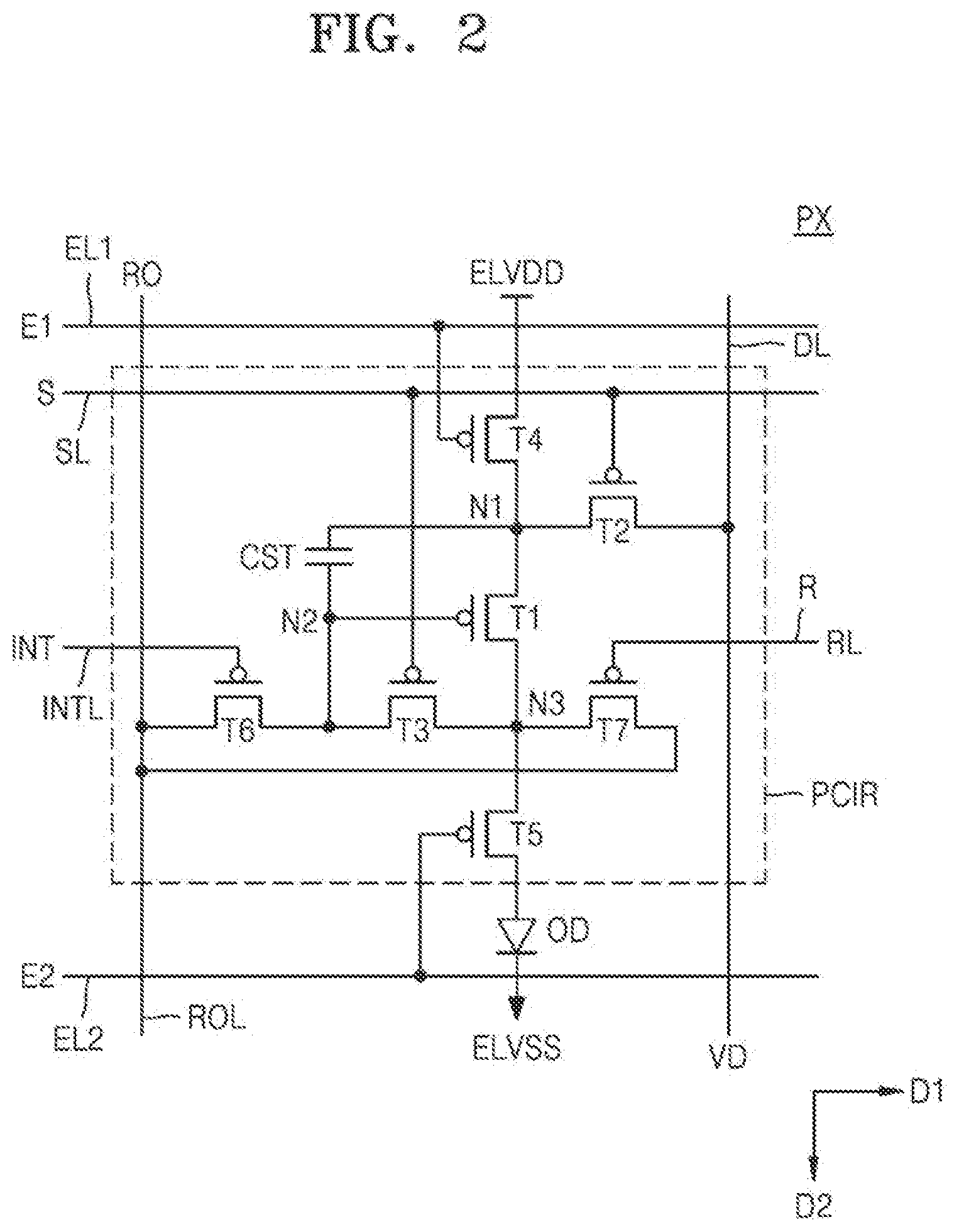 Patent US12322338 Figure 2 – Display panel and display device