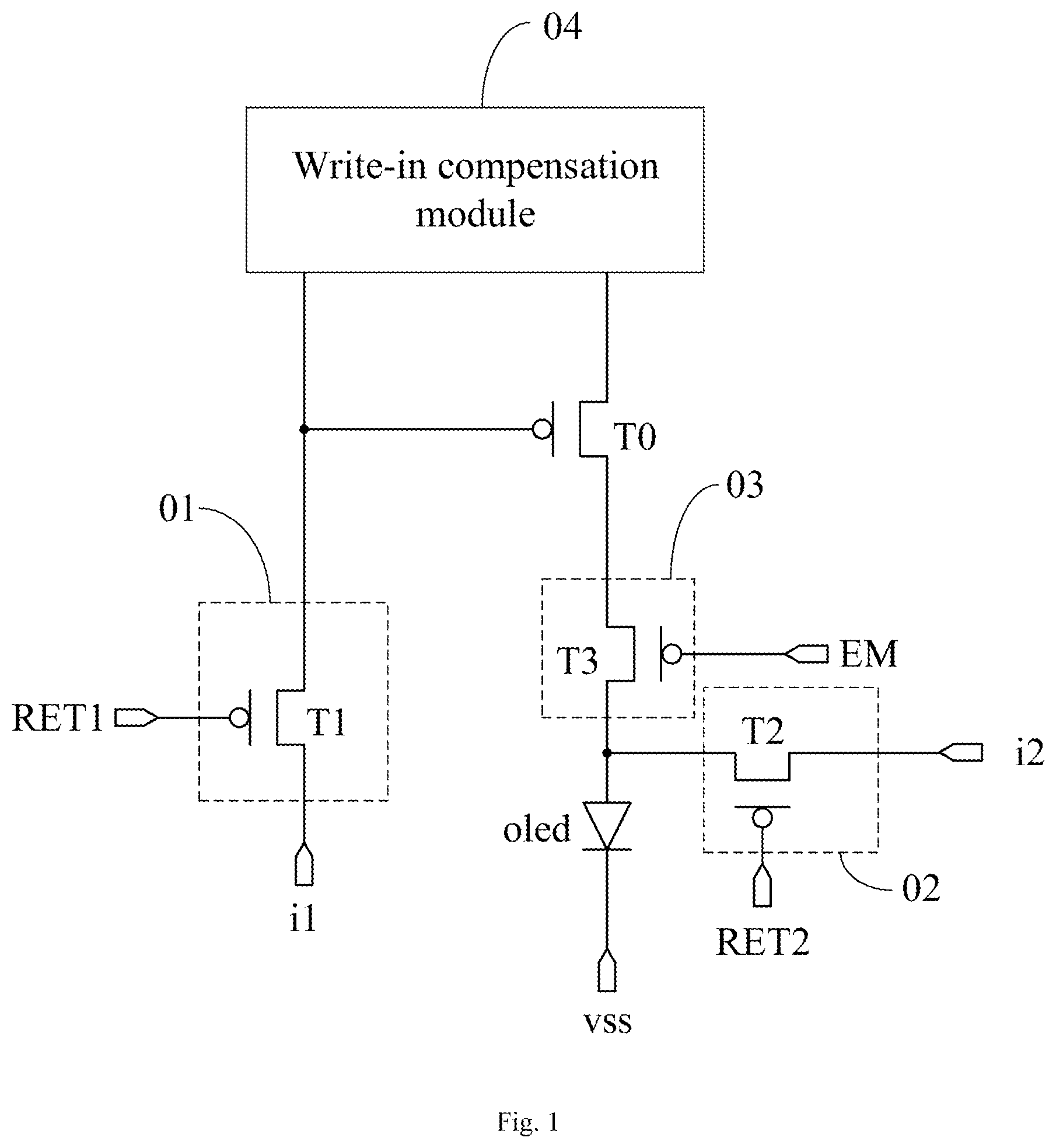 Patent US12322339 — Display panel — Figure 1