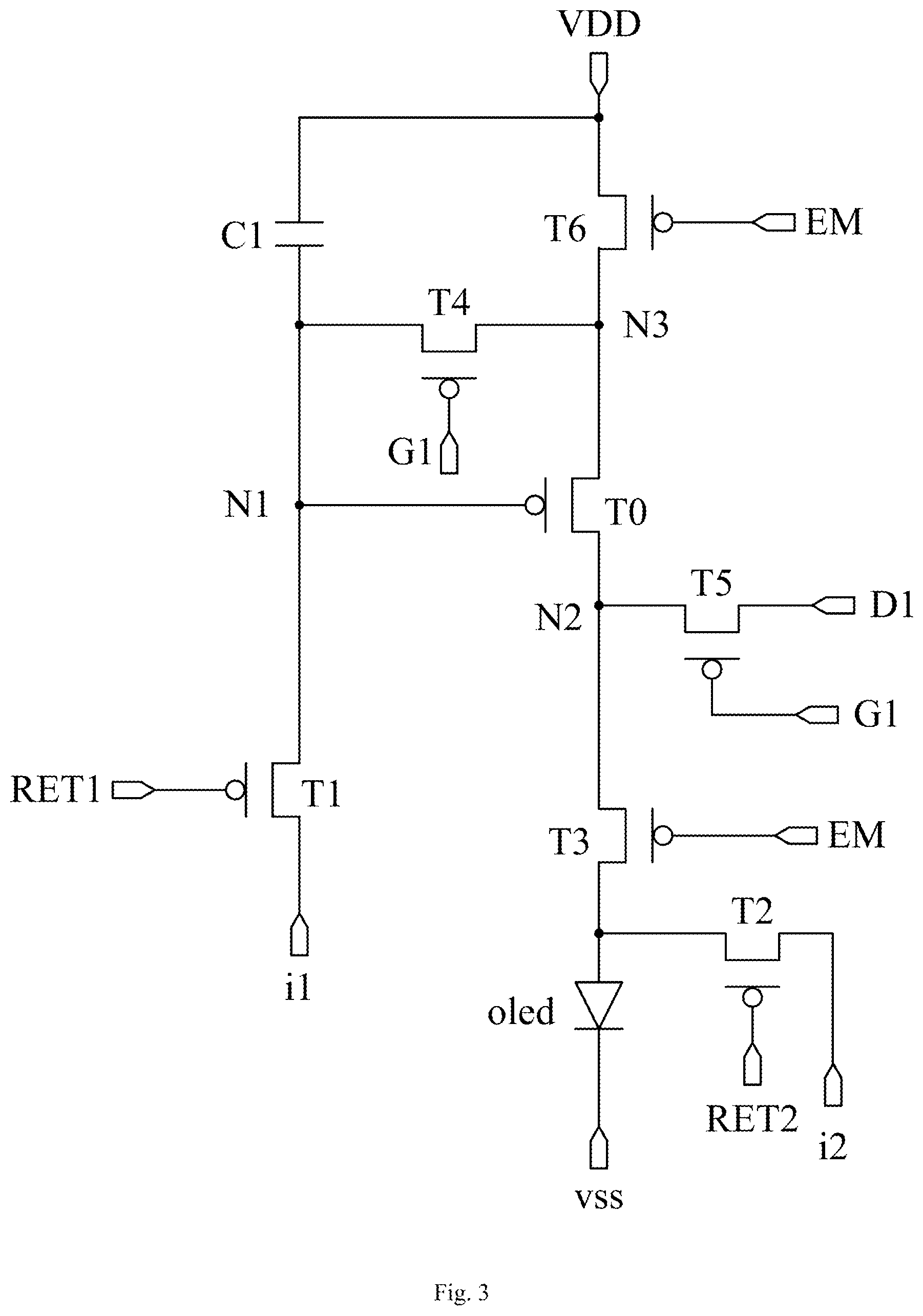 Patent US12322339 Figure 3 – Display panel