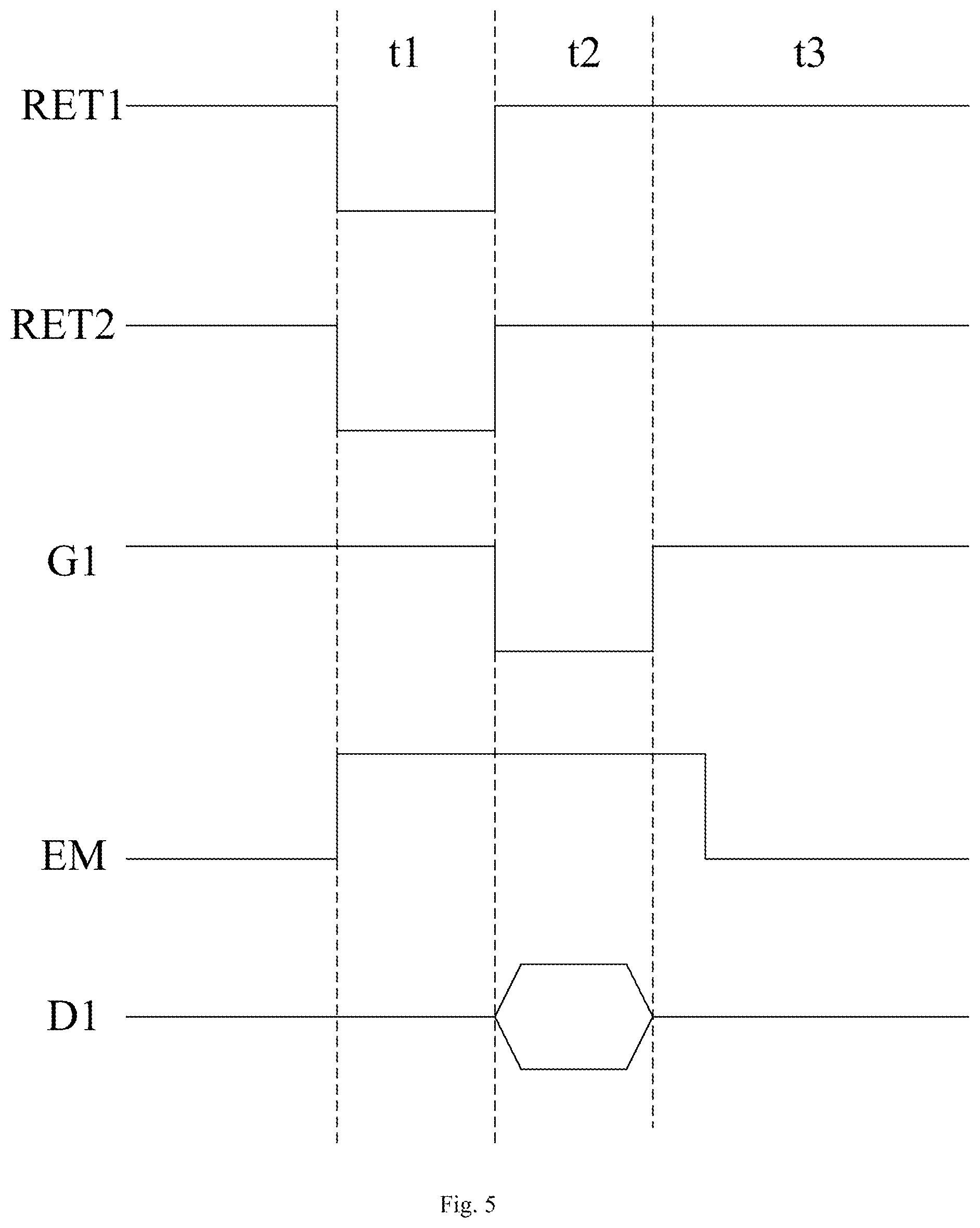 Patent US12322339 Figure 5 – Display panel