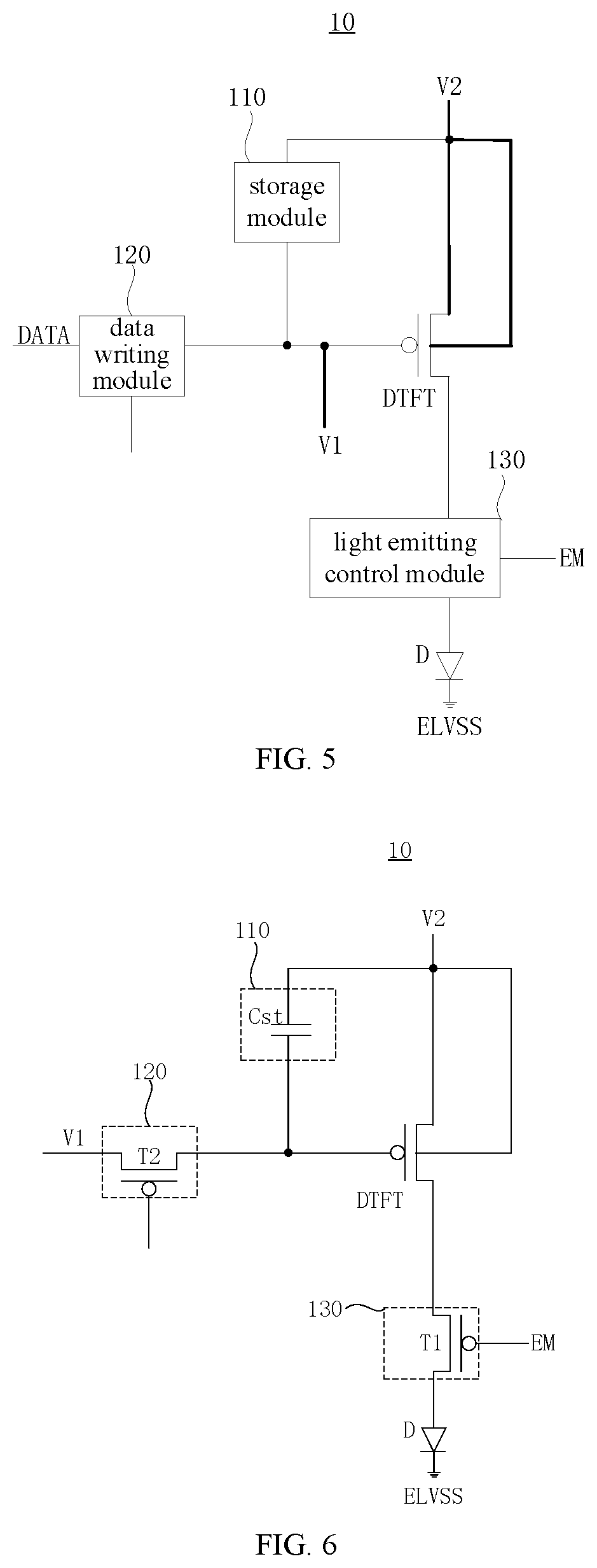 Patent US12322340 Figure 3 – Pixel circuit, display panel and brightness compensation method thereof