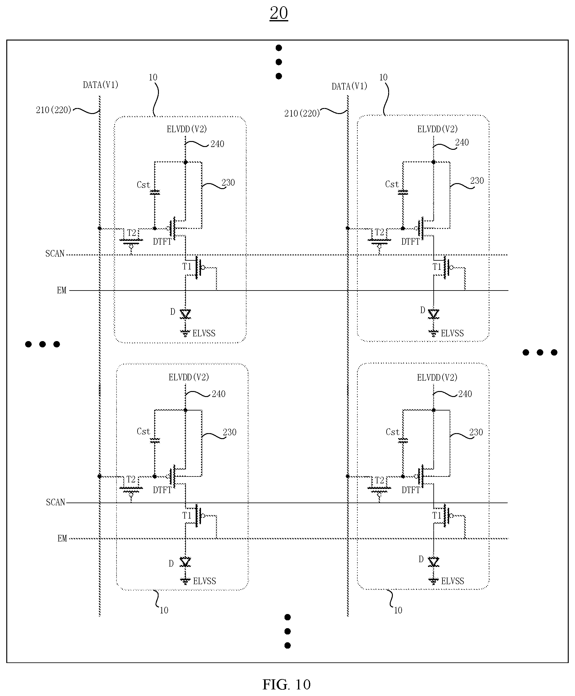 Patent US12322340 Figure 6 – Pixel circuit, display panel and brightness compensation method thereof