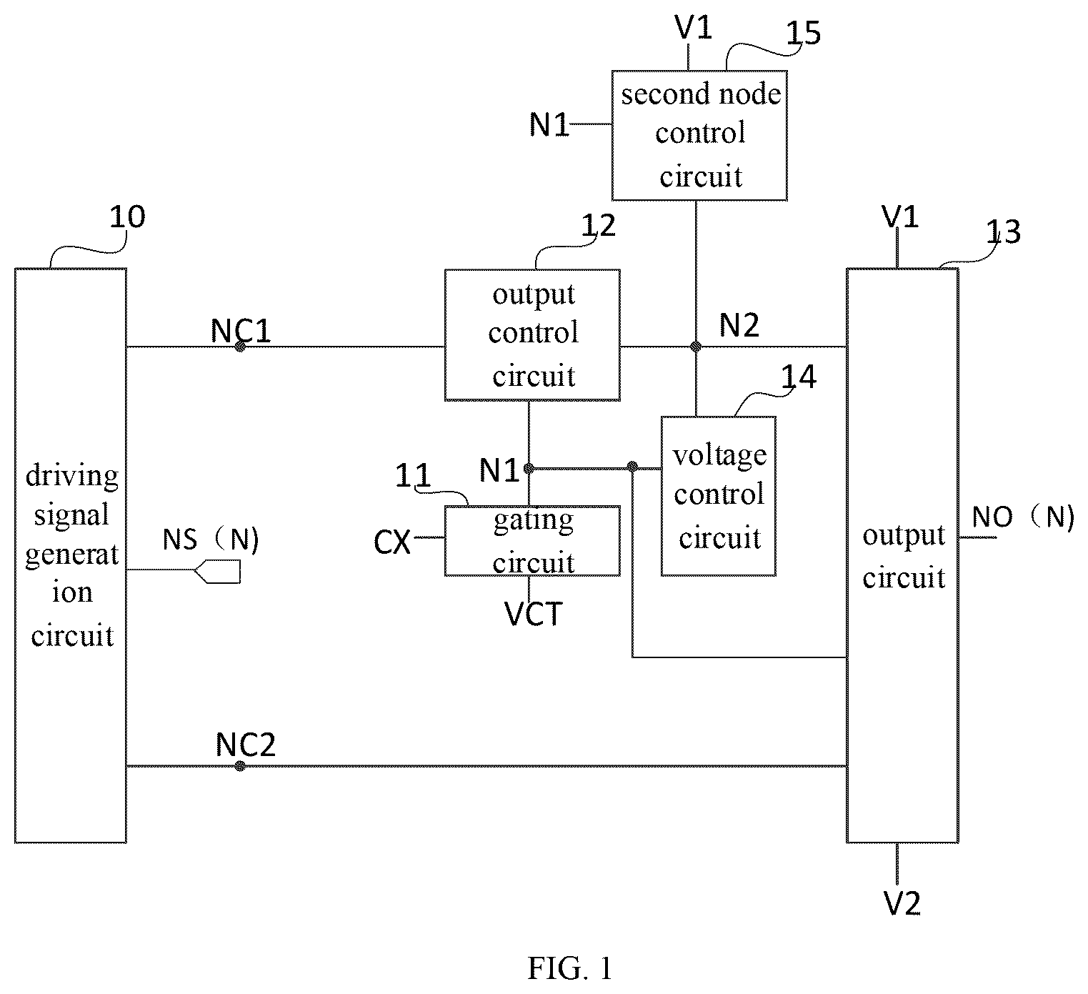 Patent US12322343 Figure 1 – Driving circuit, driving method, driving module and display device