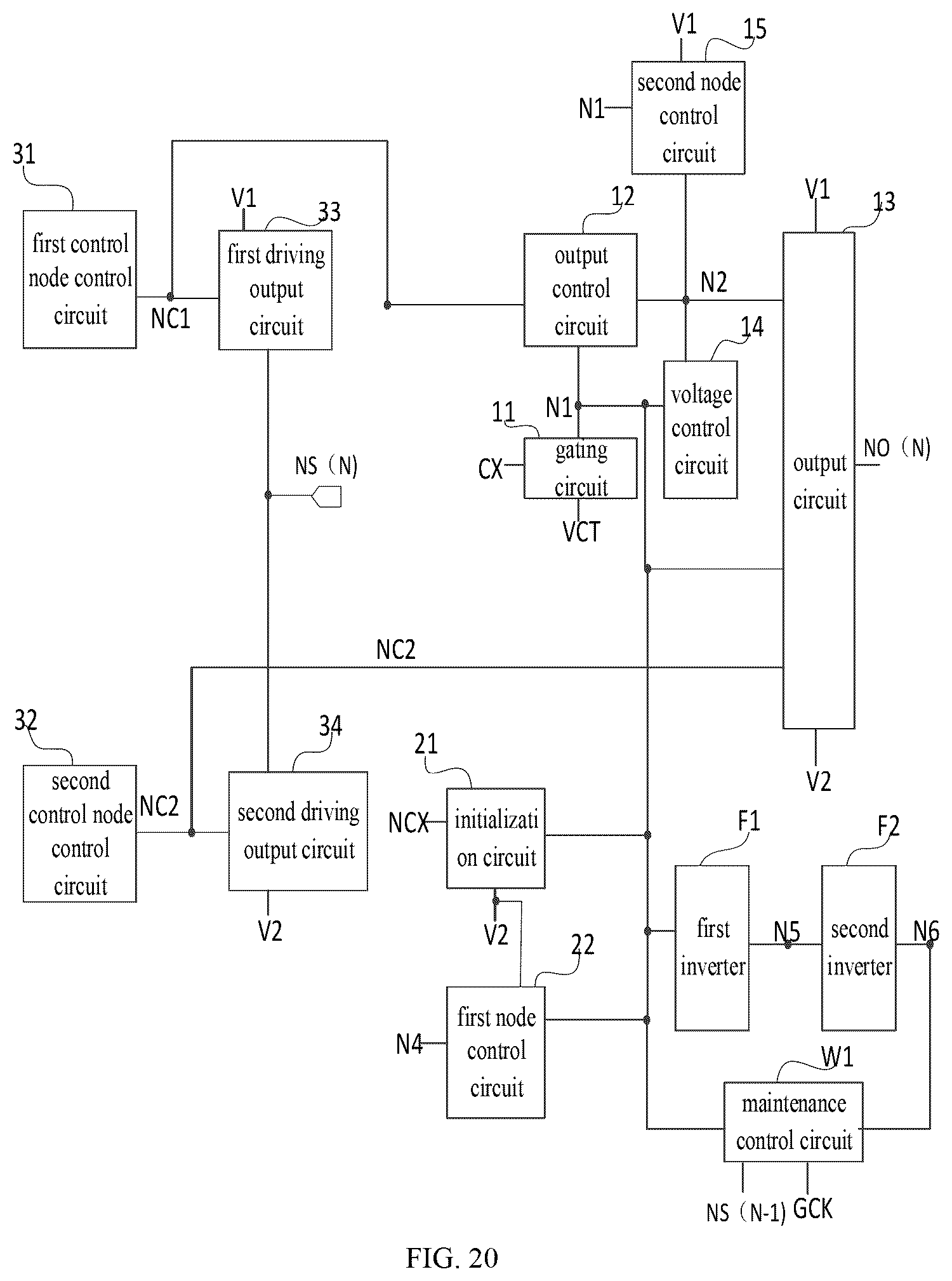Patent US12322343 Figure 12 – Driving circuit, driving method, driving module and display device
