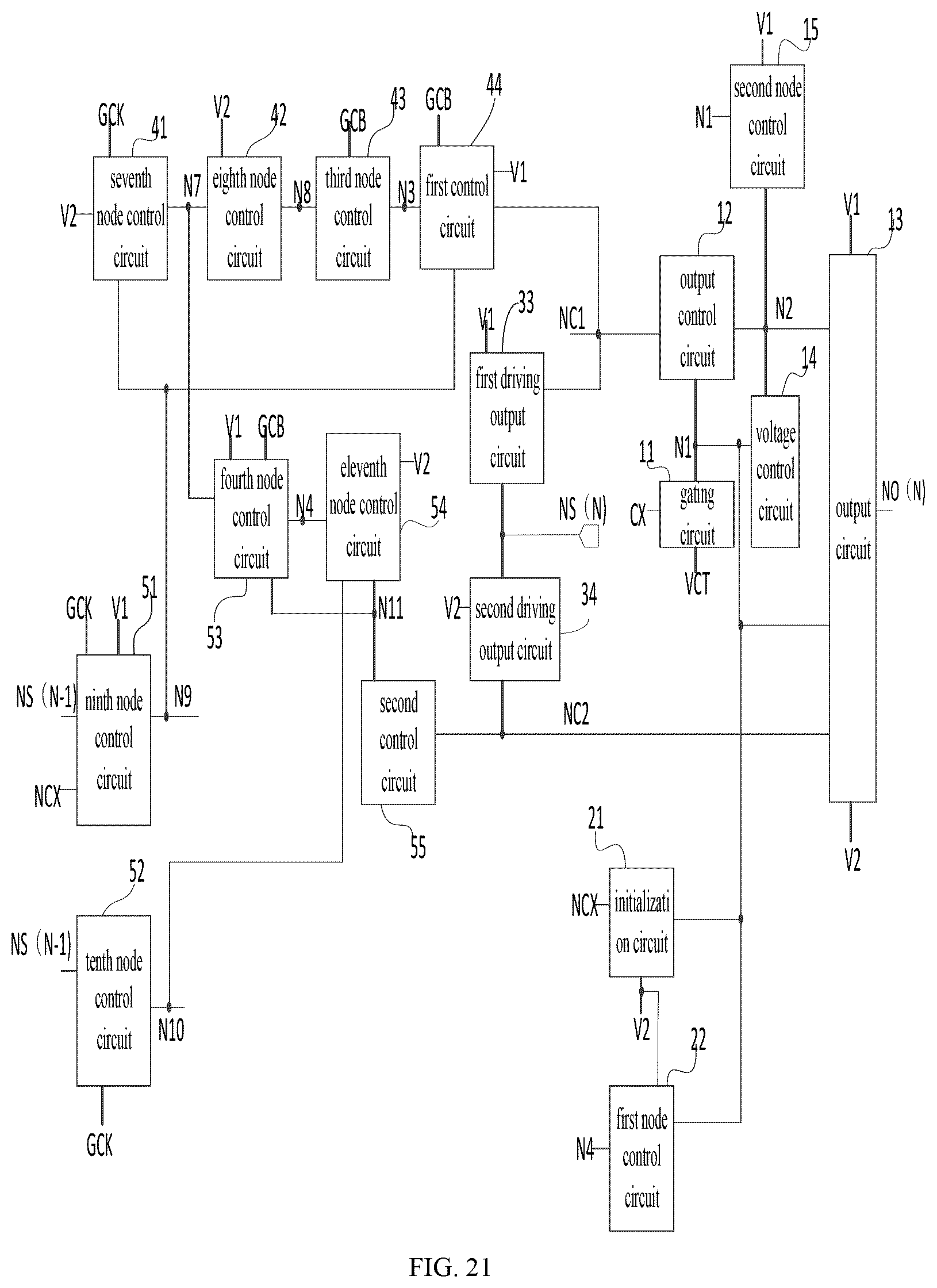 Patent US12322343 Figure 13 – Driving circuit, driving method, driving module and display device