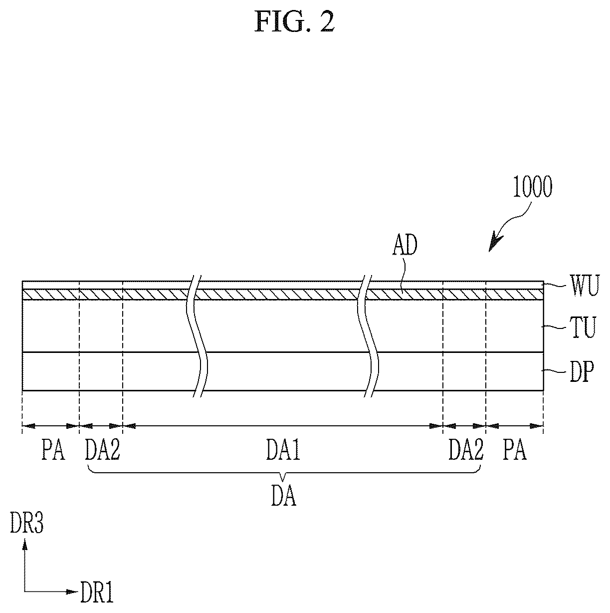 Patent US12322346 Figure 2 – Display device