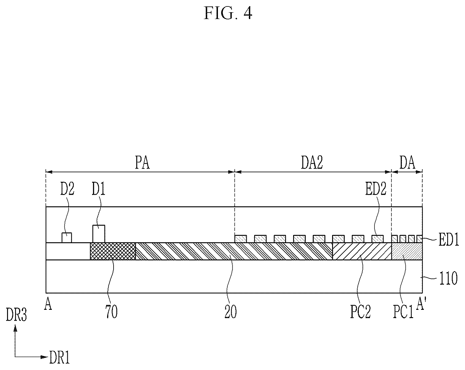 Patent US12322346 Figure 4 – Display device